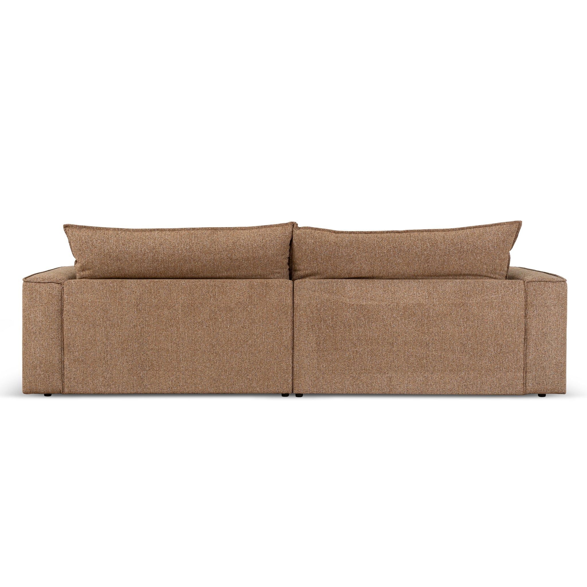CLC10401-IG 3 Seater Fabric Sofa - Almond Brown - Image 5