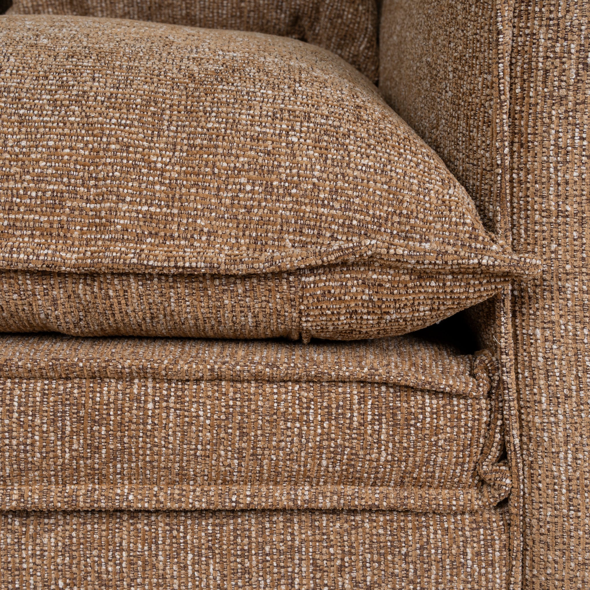 CLC10402-IG 2 Seater Fabric Sofa - Almond Brown - Image 12