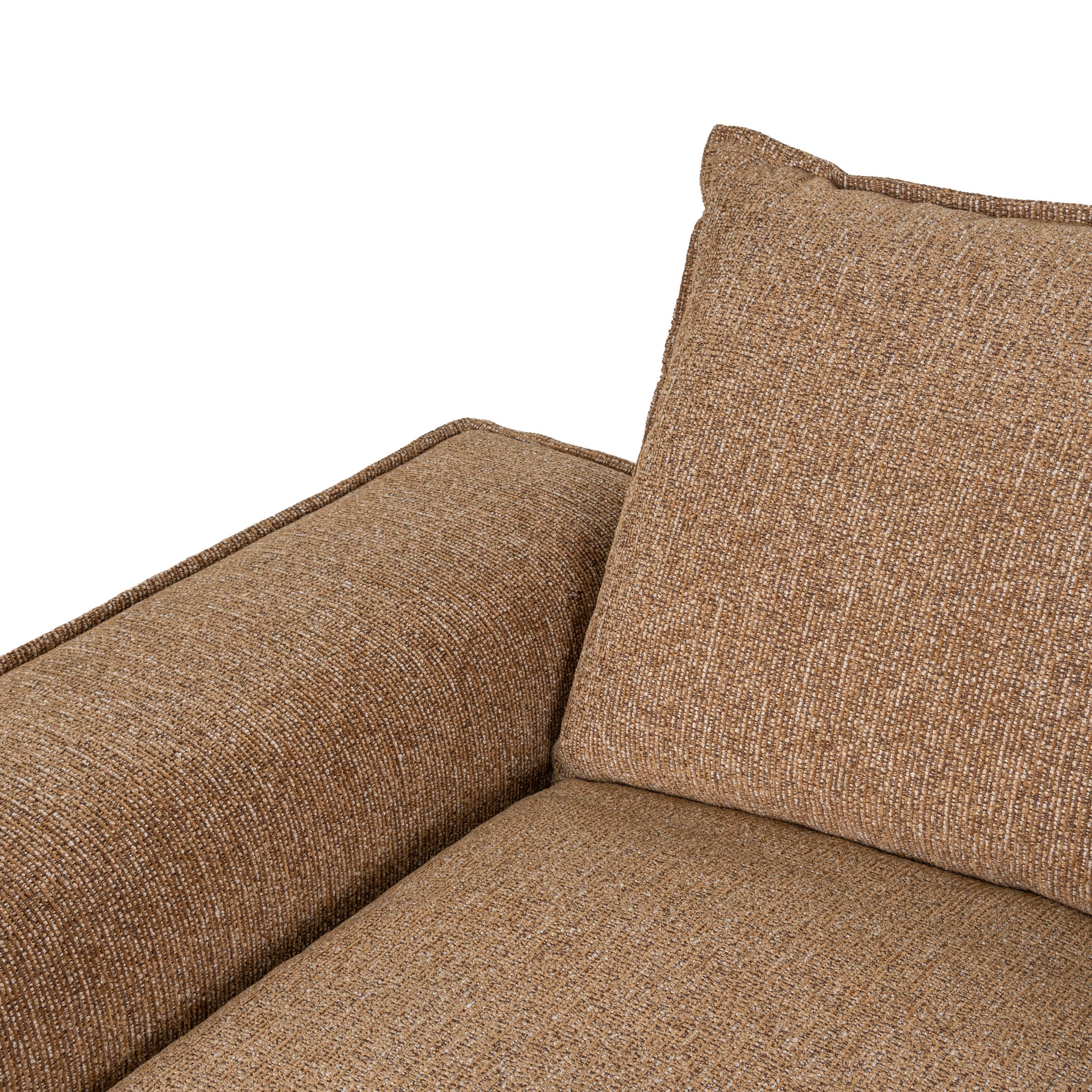CLC10402-IG 2 Seater Fabric Sofa - Almond Brown - Image 14