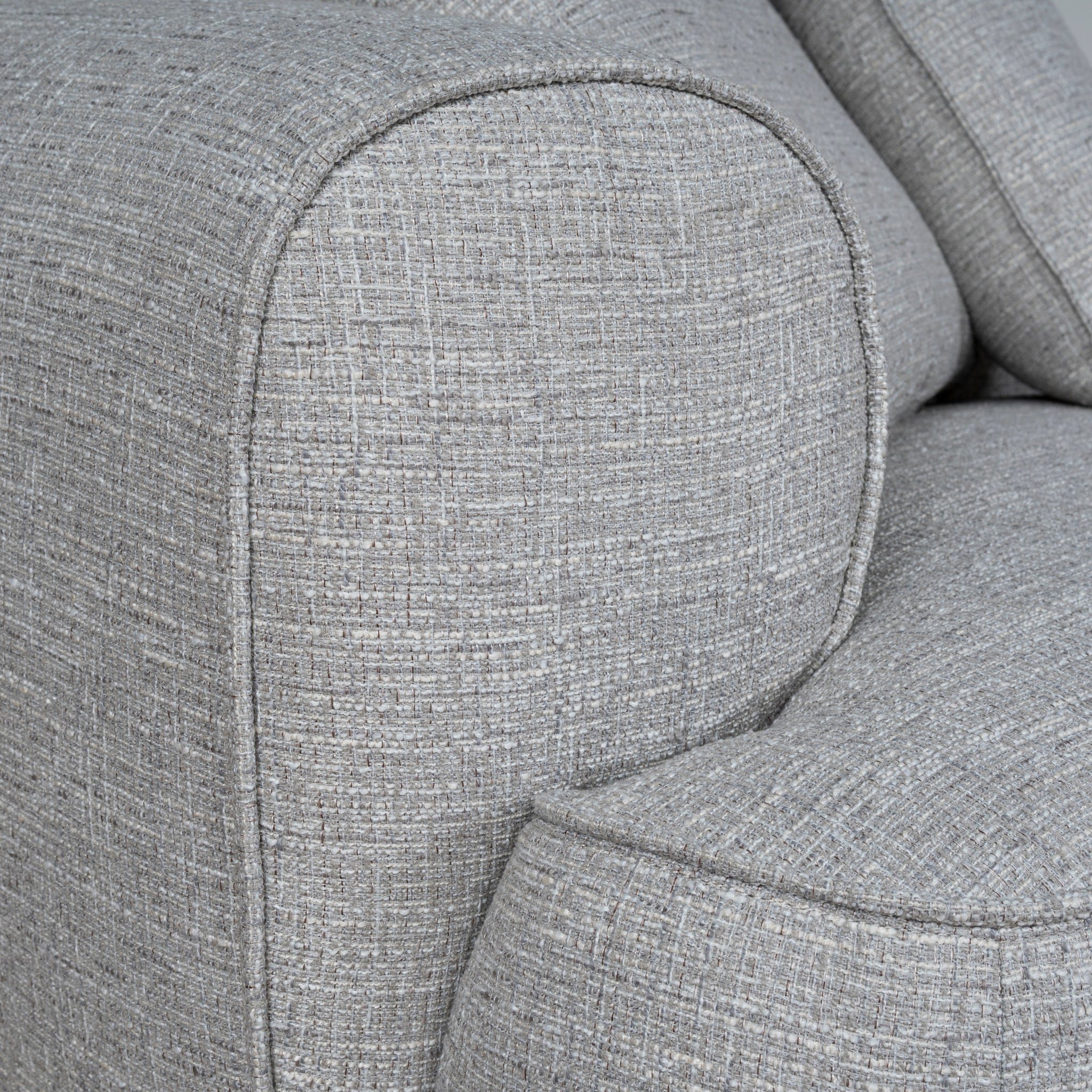 CLC10445-KJ Right Chaise Sofa - Chrome Grey - Image 10