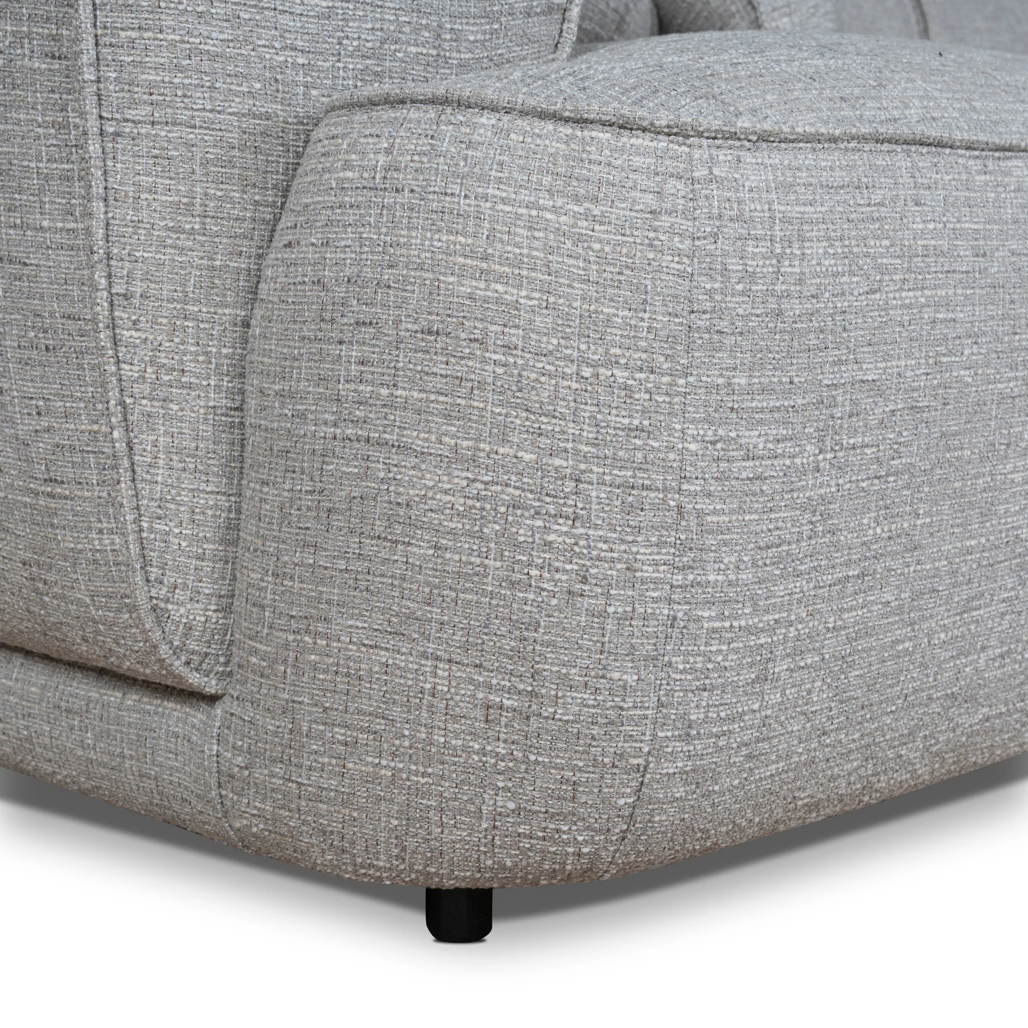 CLC10445-KJ Right Chaise Sofa - Chrome Grey - Image 14