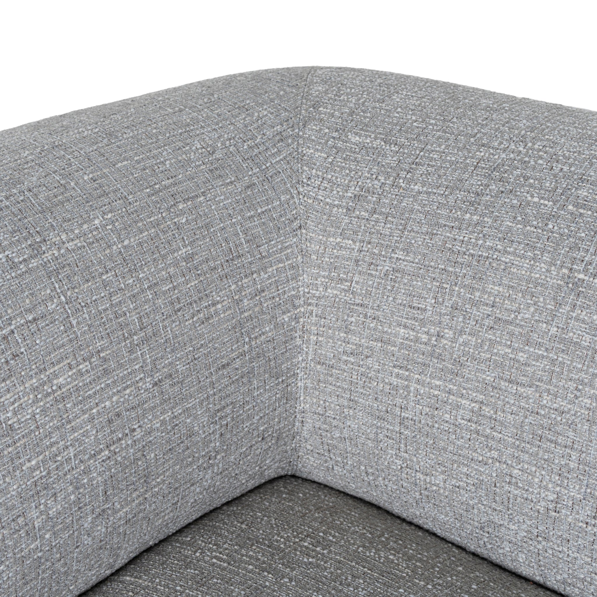 CLC10445-KJ Right Chaise Sofa - Chrome Grey - Image 16