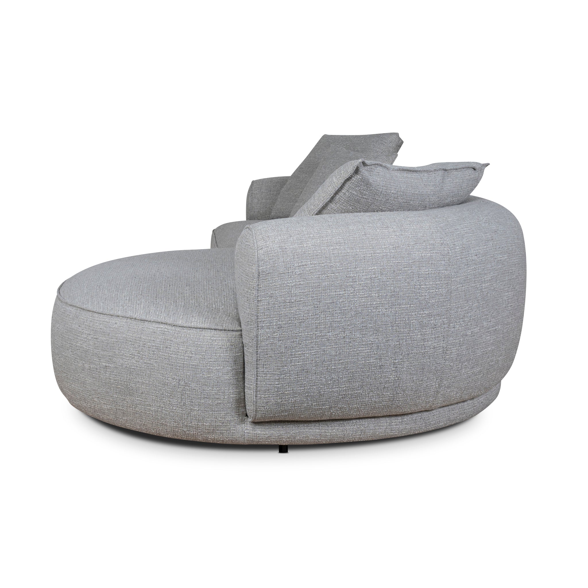CLC10445-KJ Right Chaise Sofa - Chrome Grey - Image 18