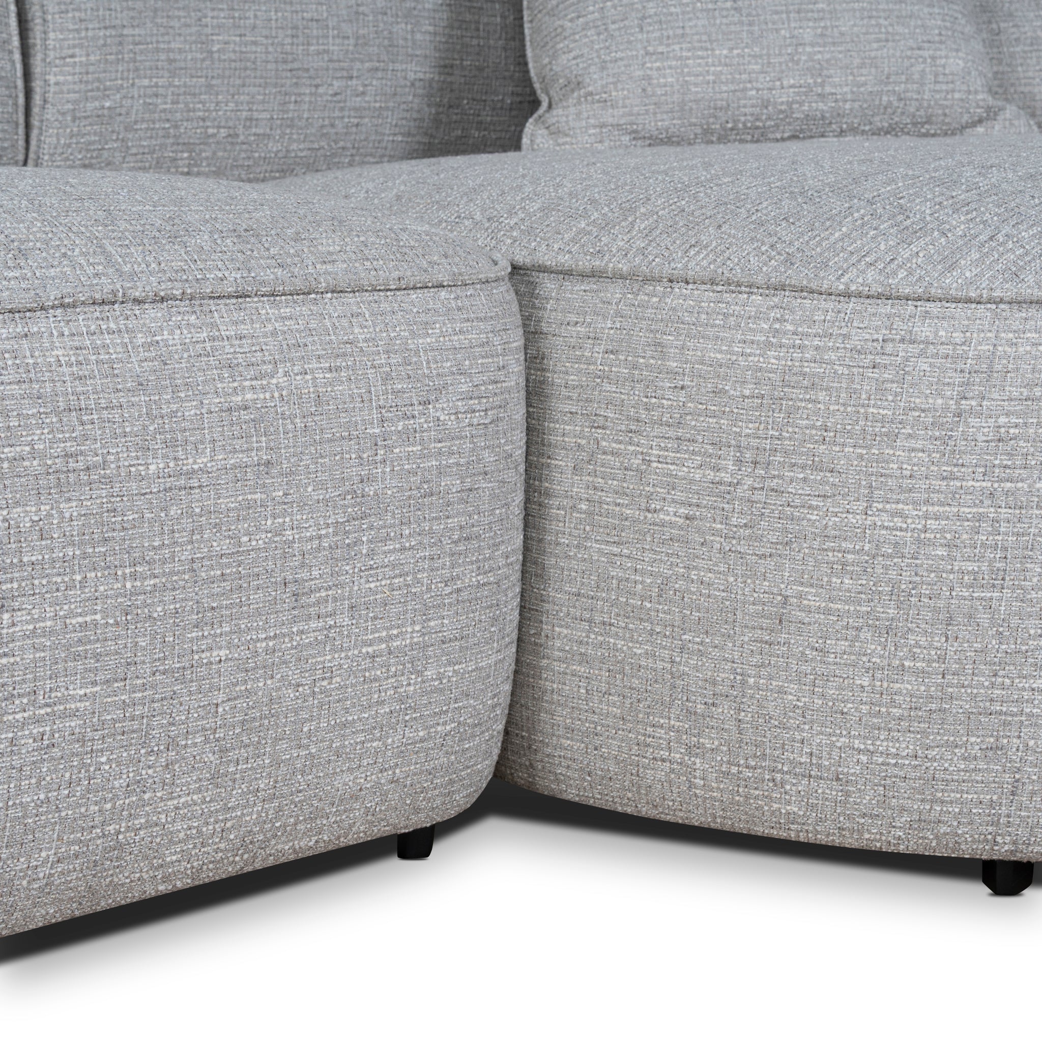 CLC10445-KJ Right Chaise Sofa - Chrome Grey - Image 9