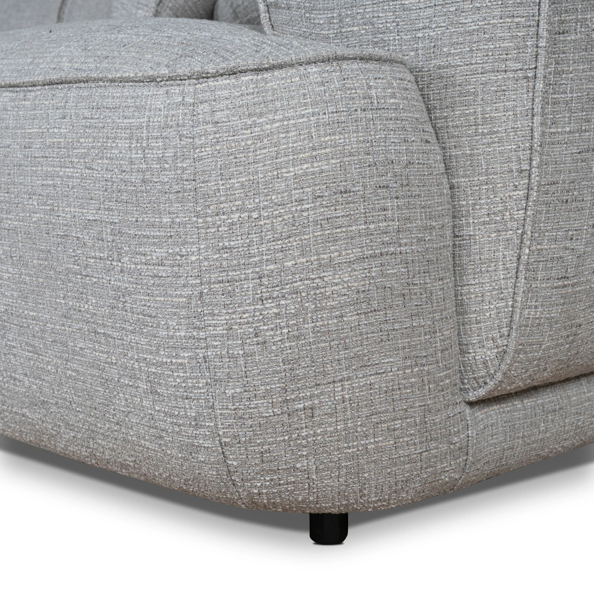 CLC10446-KJ Left Chaise Sofa - Chrome Grey - Image 12