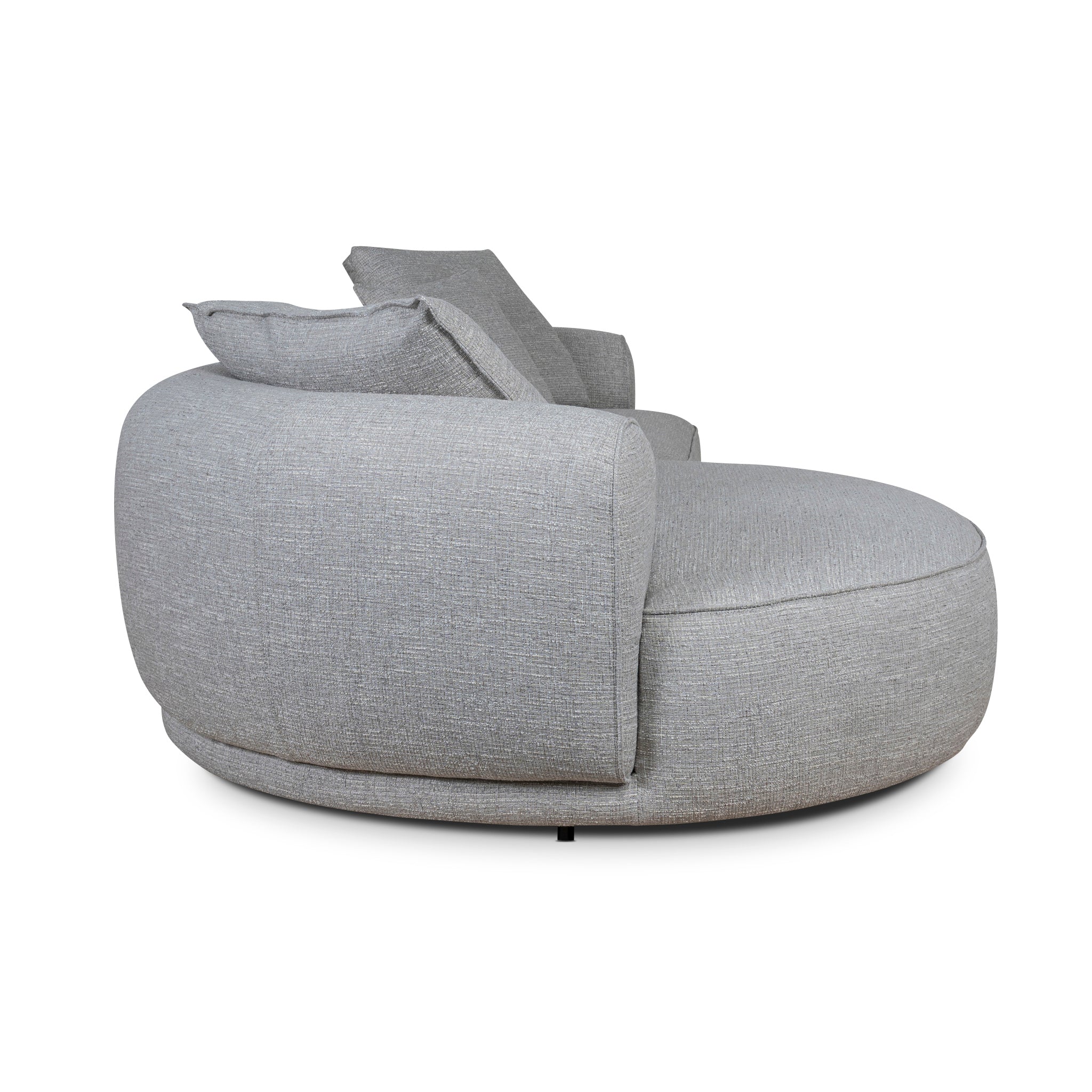 CLC10446-KJ Left Chaise Sofa - Chrome Grey - Image 16