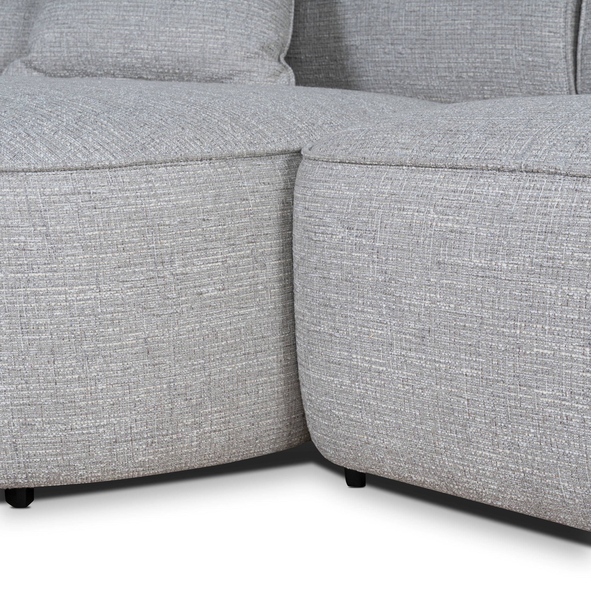 CLC10446-KJ Left Chaise Sofa - Chrome Grey - Image 6