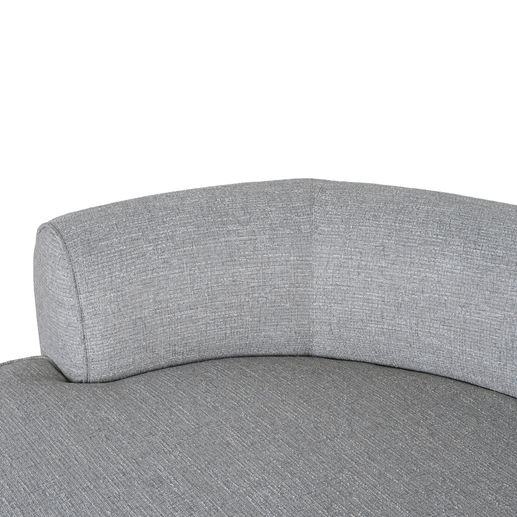 CLC10446-KJ Left Chaise Sofa - Chrome Grey - Image 9