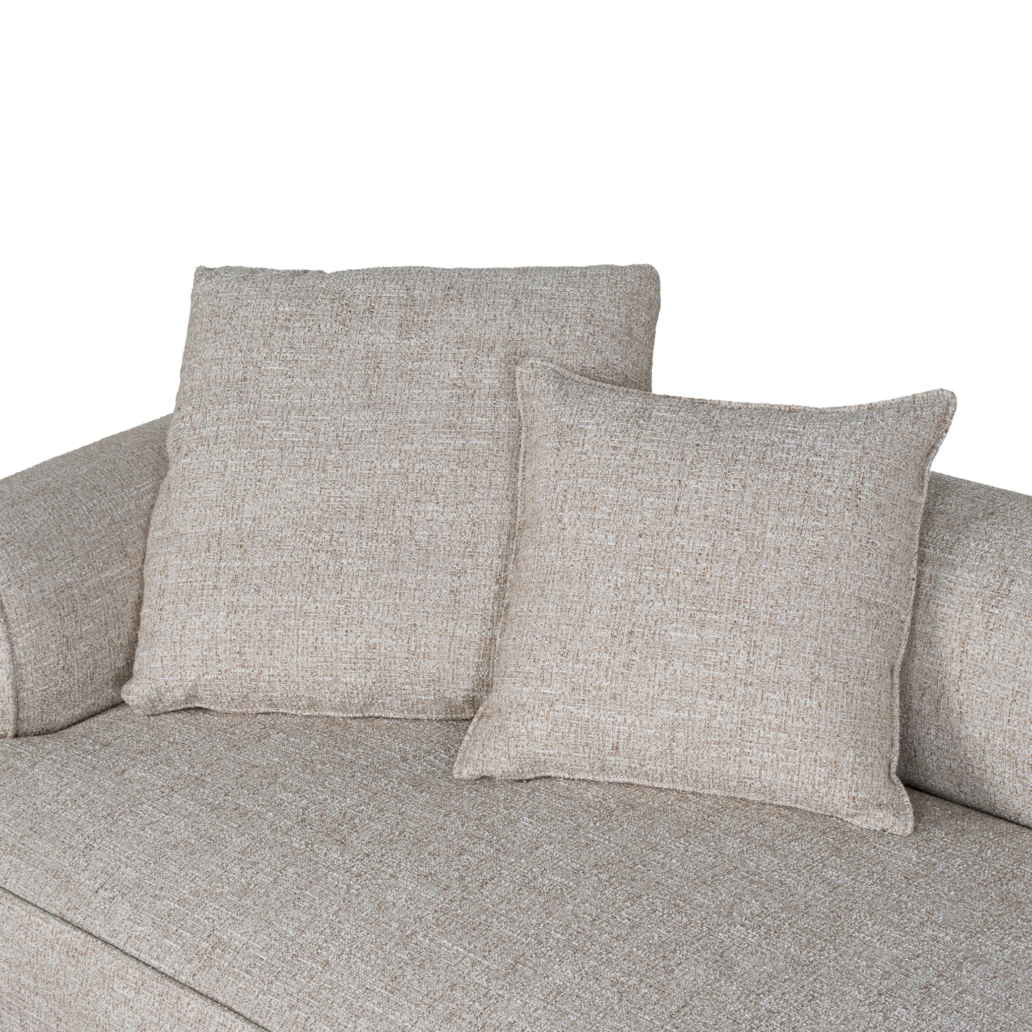 CLC10447-KJ Right Chaise Sofa - Pale Beige - Image 10