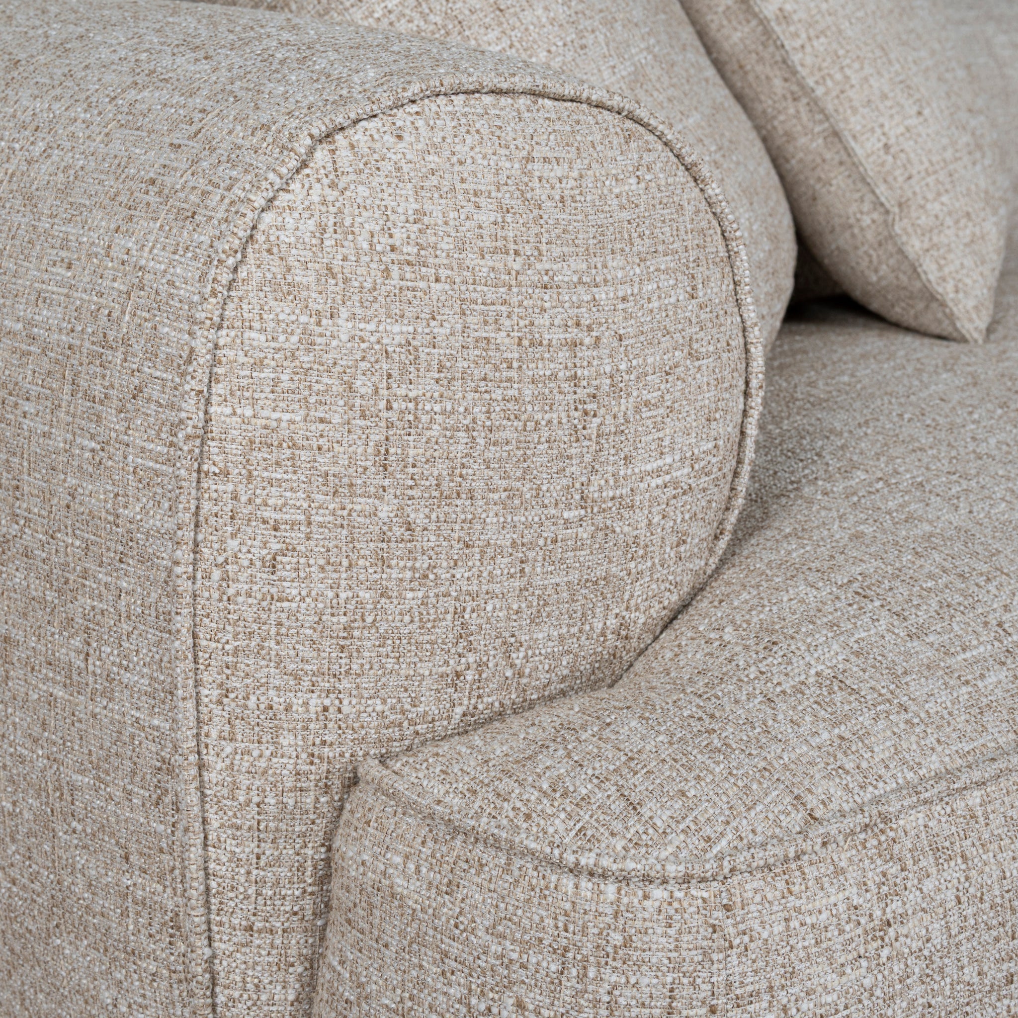 CLC10447-KJ Right Chaise Sofa - Pale Beige - Image 11