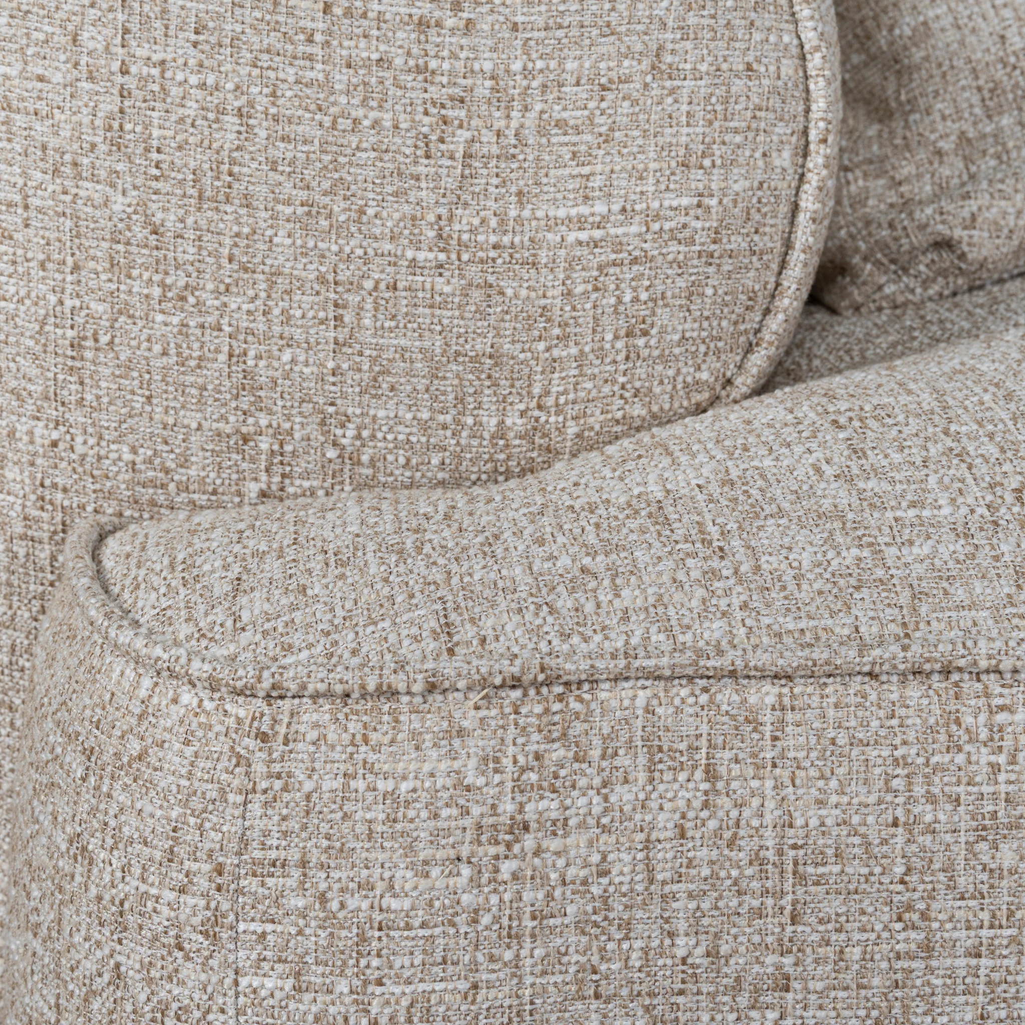CLC10447-KJ Right Chaise Sofa - Pale Beige - Image 15