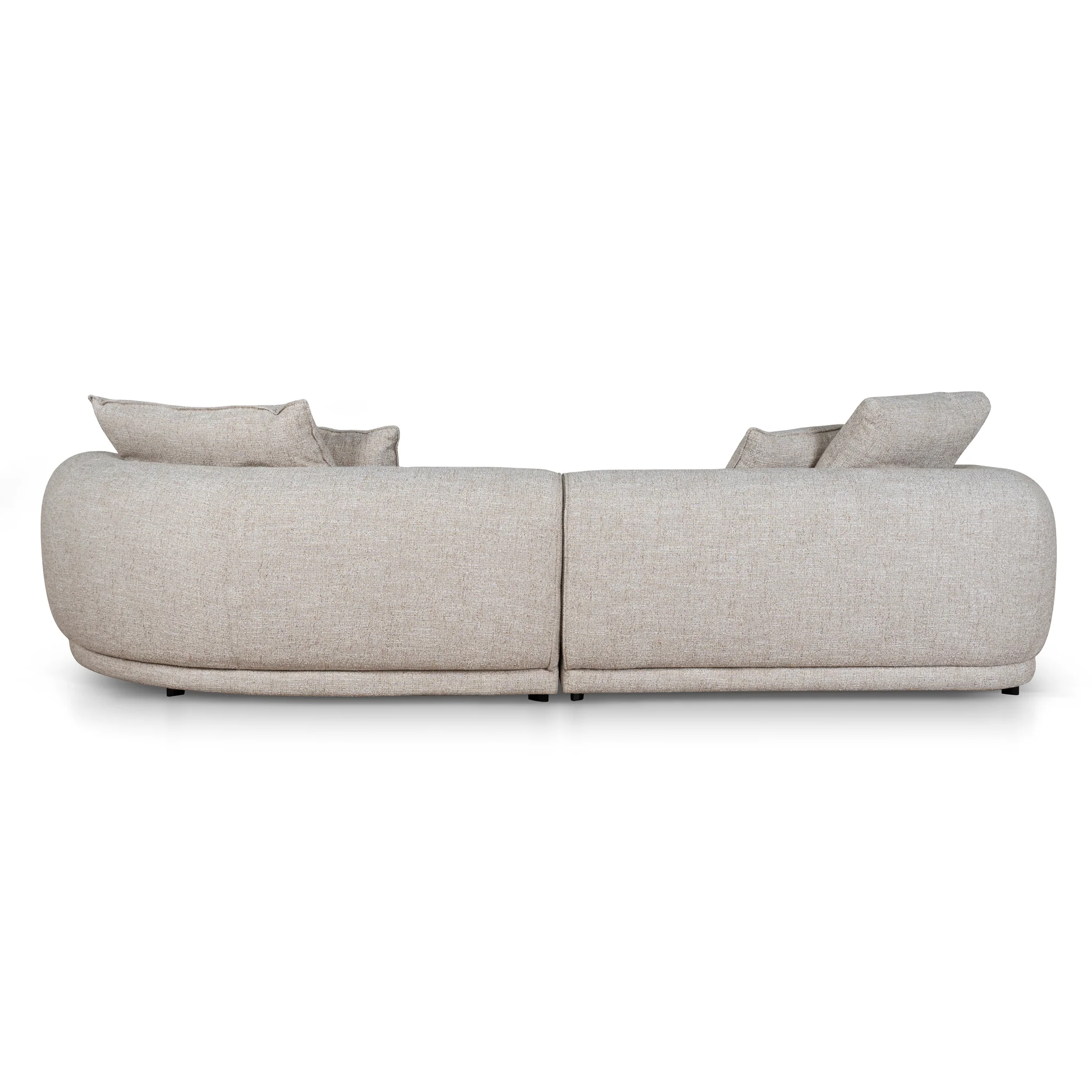 CLC10447-KJ Right Chaise Sofa - Pale Beige - Image 5