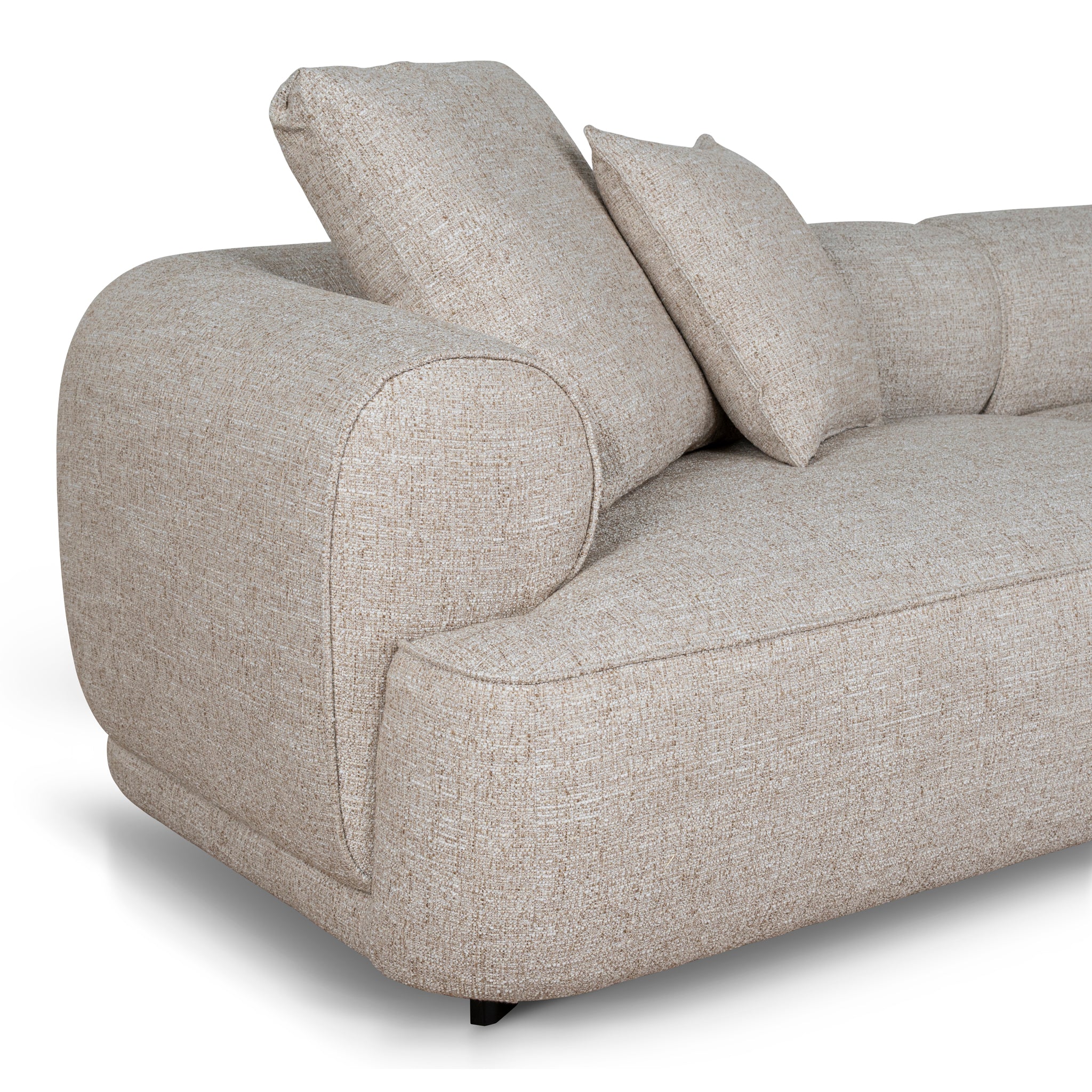 CLC10447-KJ Right Chaise Sofa - Pale Beige - Image 7