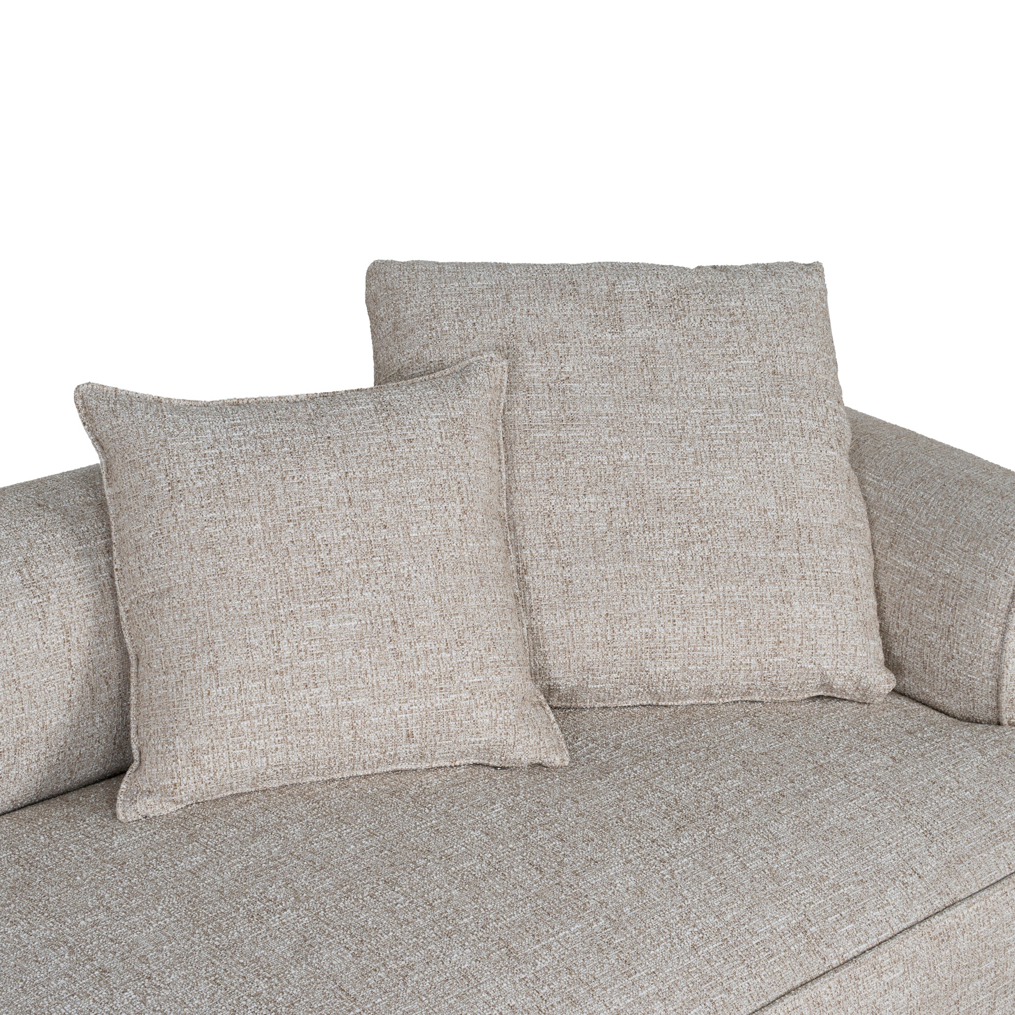 CLC10448-KJ Left Chaise Sofa - Pale Beige - Image 12
