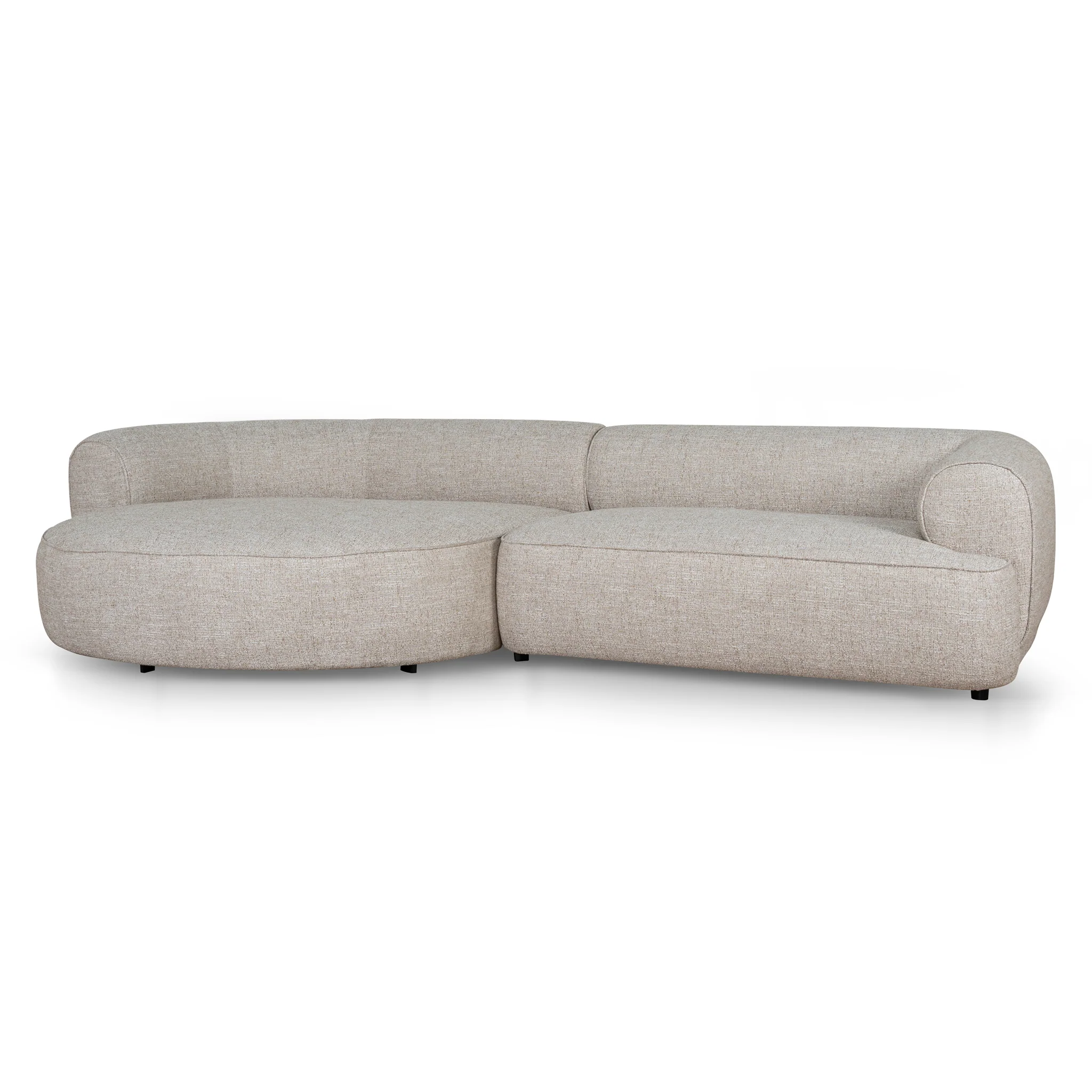 CLC10448-KJ Left Chaise Sofa - Pale Beige - Image 3