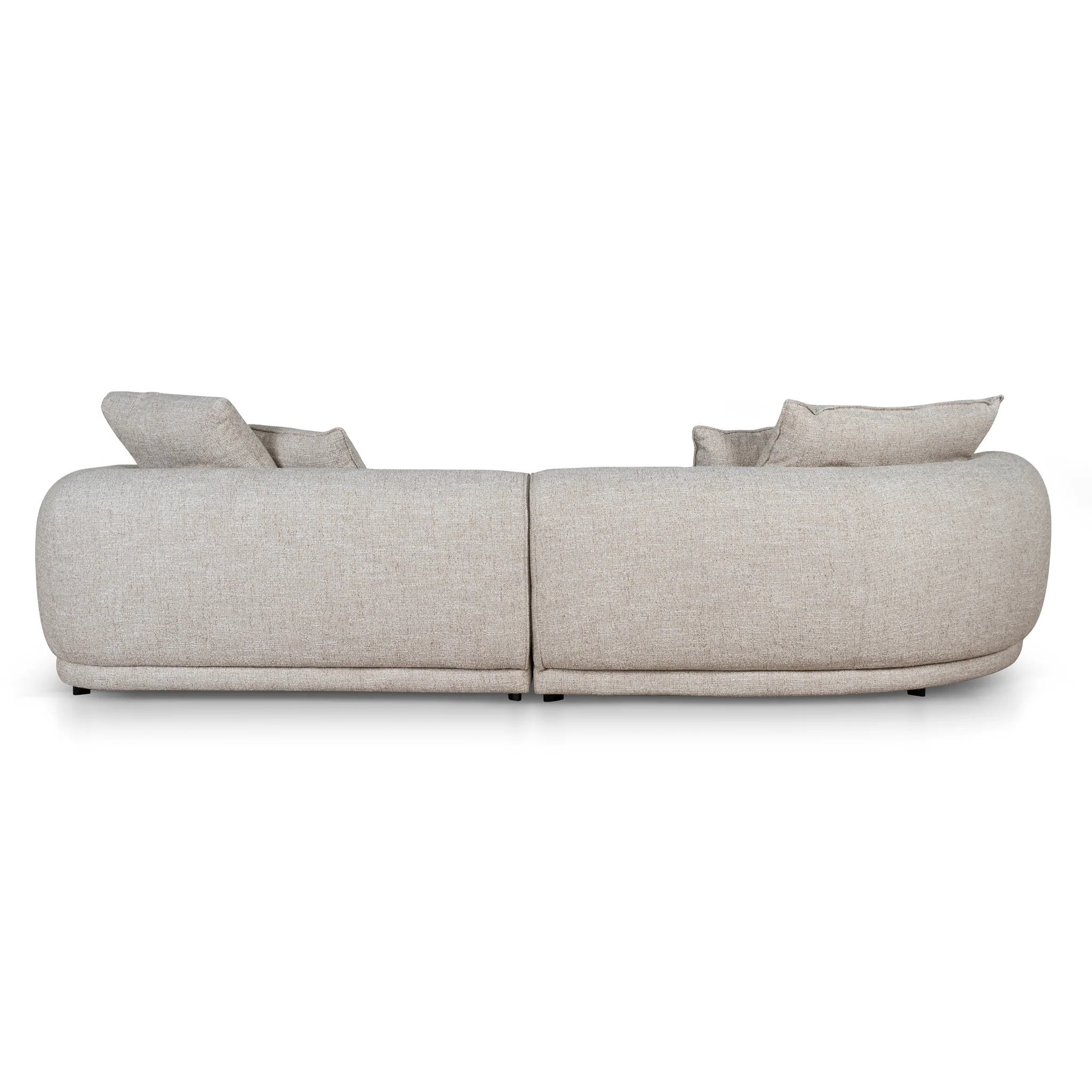 CLC10448-KJ Left Chaise Sofa - Pale Beige - Image 5
