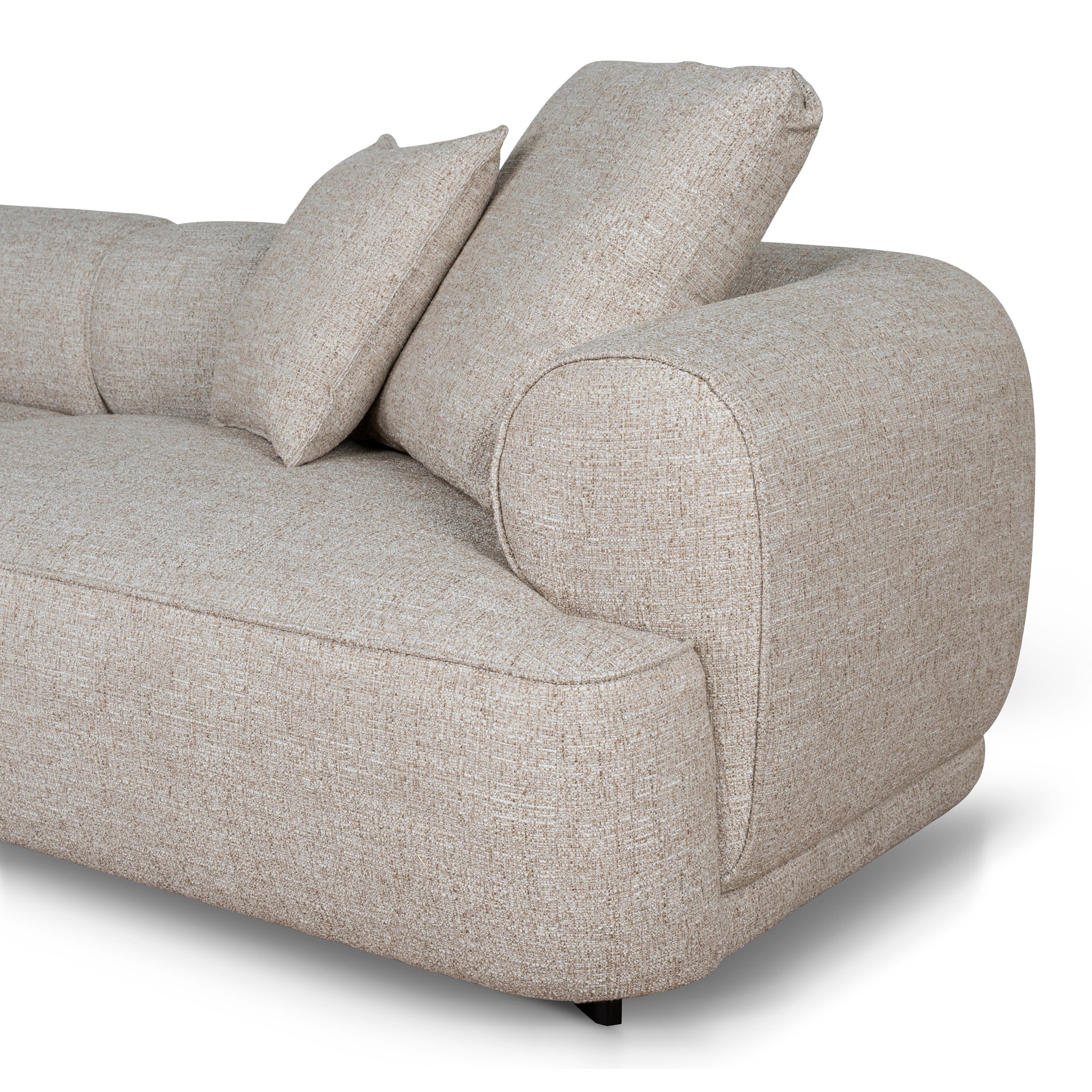 CLC10448-KJ Left Chaise Sofa - Pale Beige - Image 7
