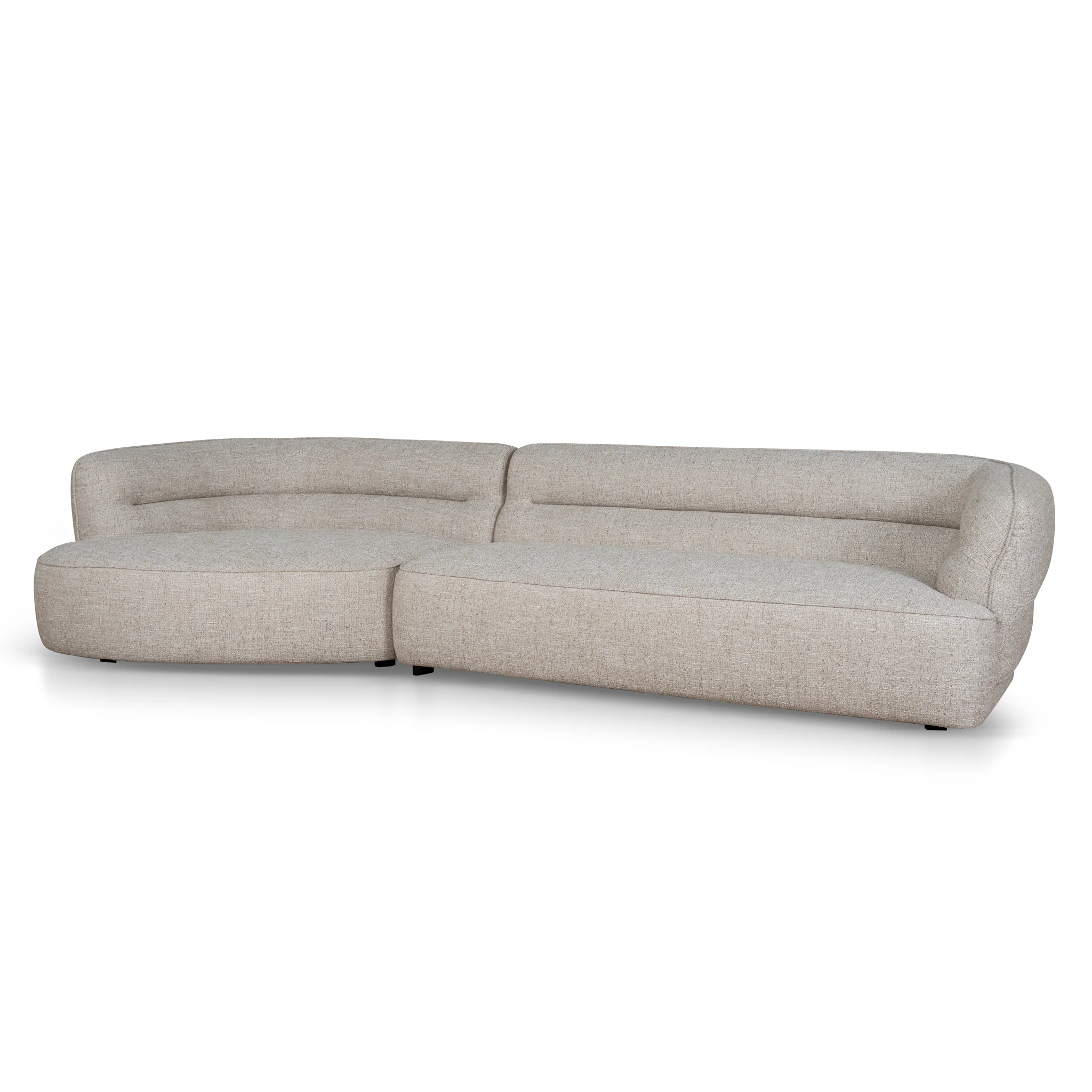 CLC10449-KJ Left Chaise Sofa - Pale Beige - Image 3