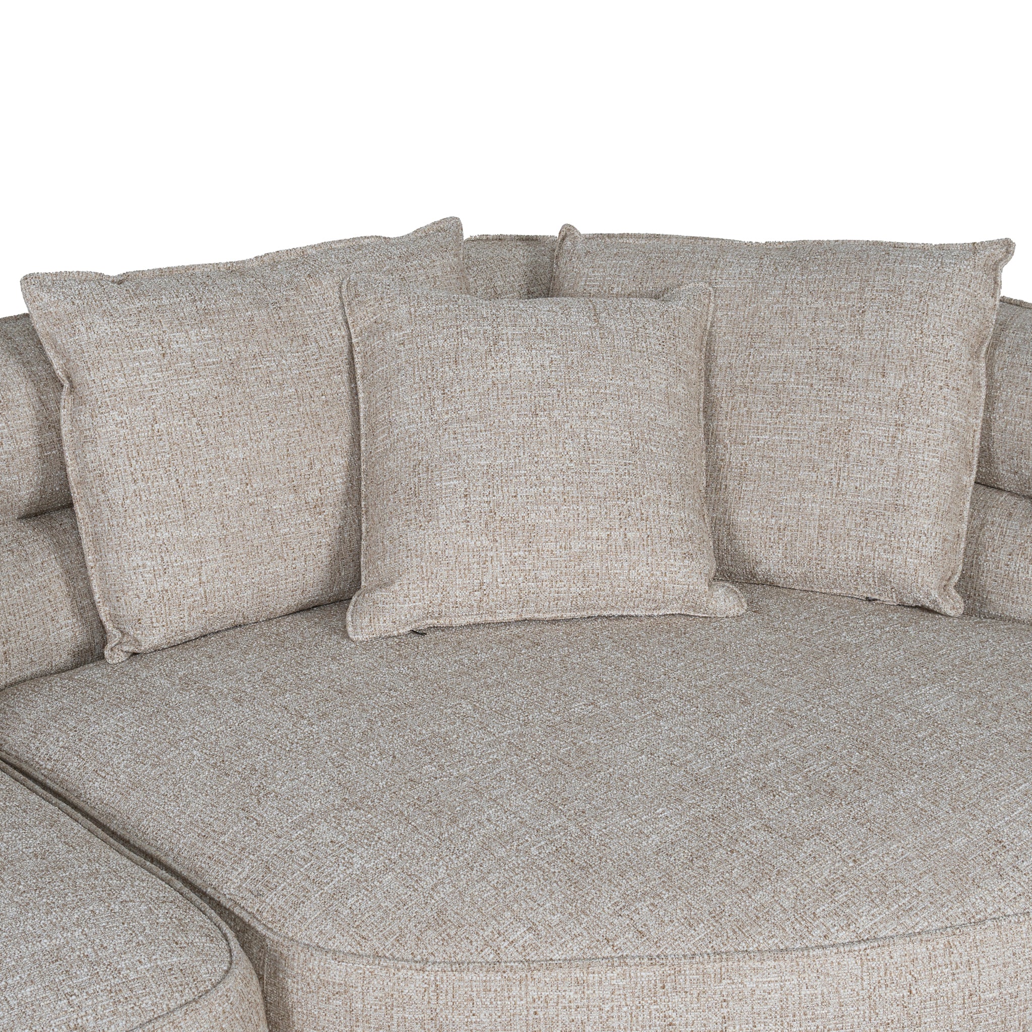 CLC10450-KJ Right Chaise Sofa - Pale Beige - Image 9