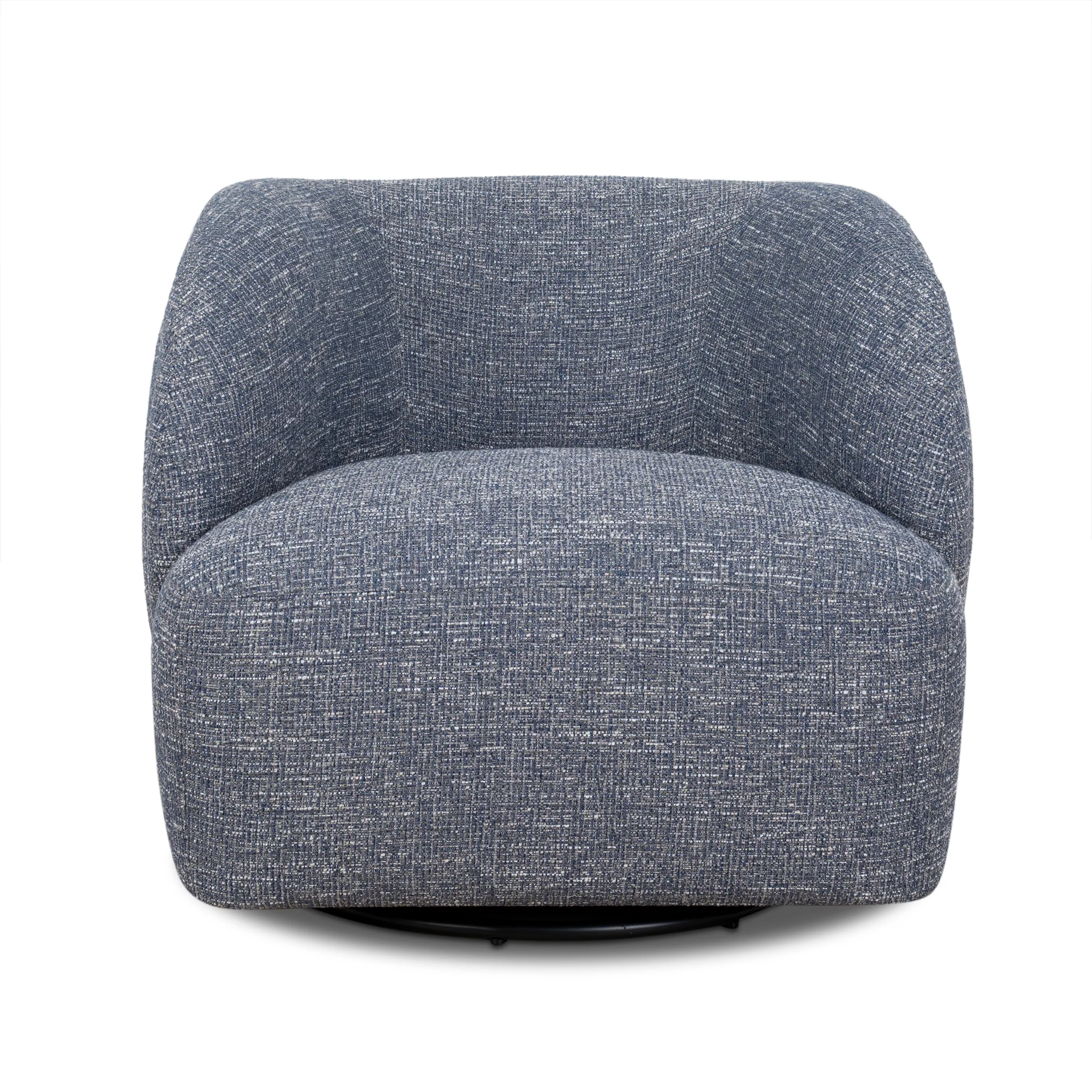 CLC10451-KJ Swivel Armchair - Prussian Blue - Image 2