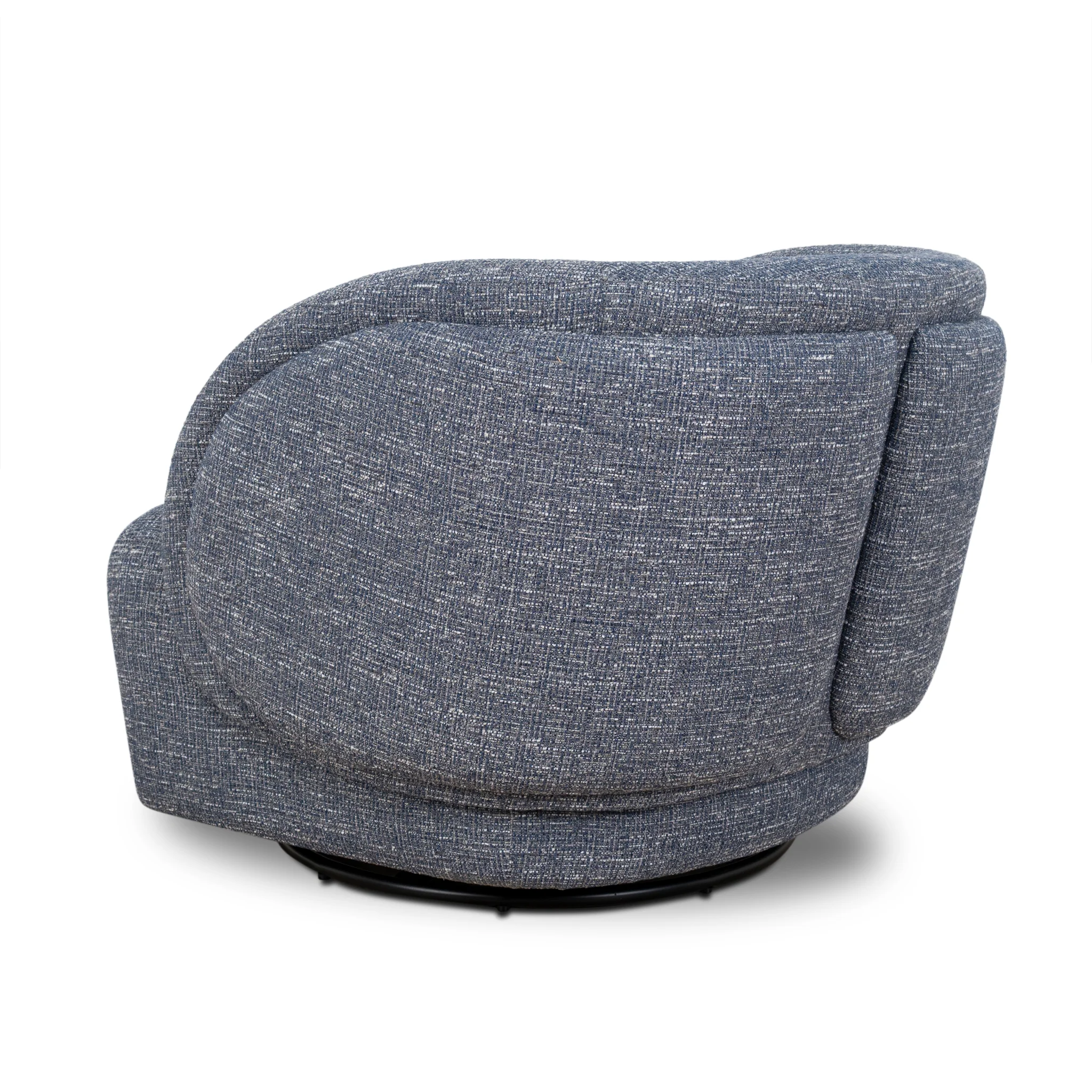 CLC10451-KJ Swivel Armchair - Prussian Blue - Image 4
