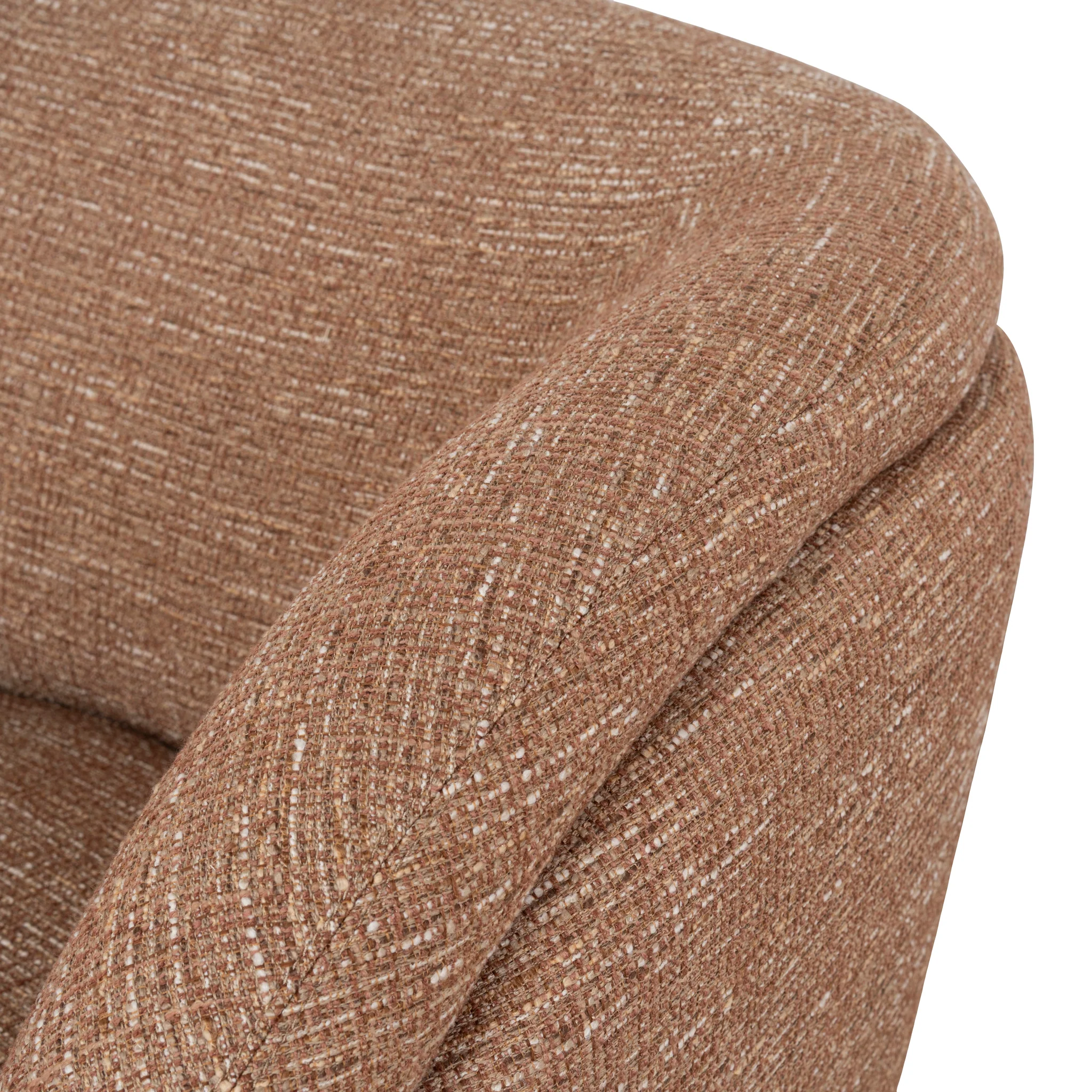 CLC10452-KJ Swivel Armchair - Russet Brown - Image 13