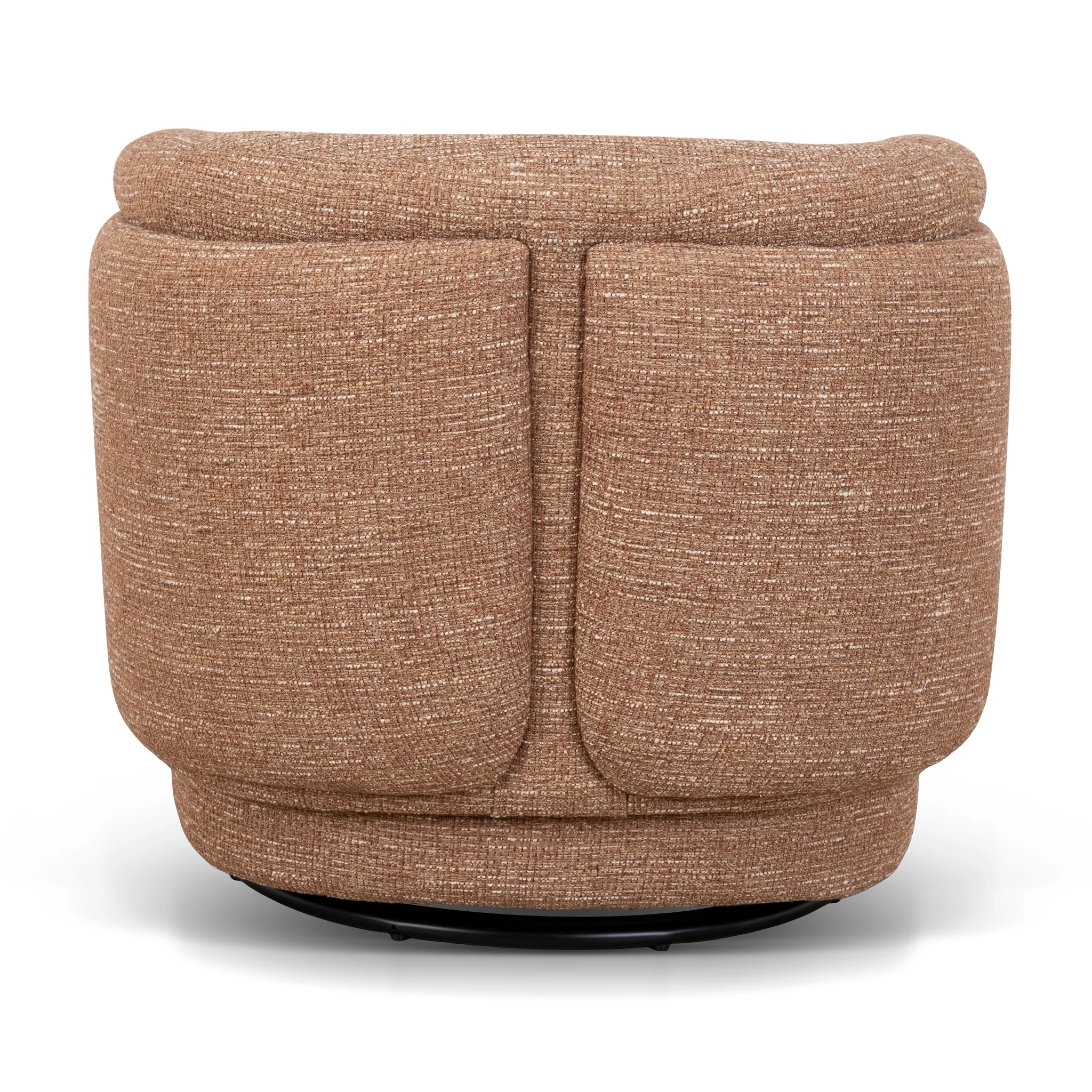 CLC10452-KJ Swivel Armchair - Russet Brown - Image 5