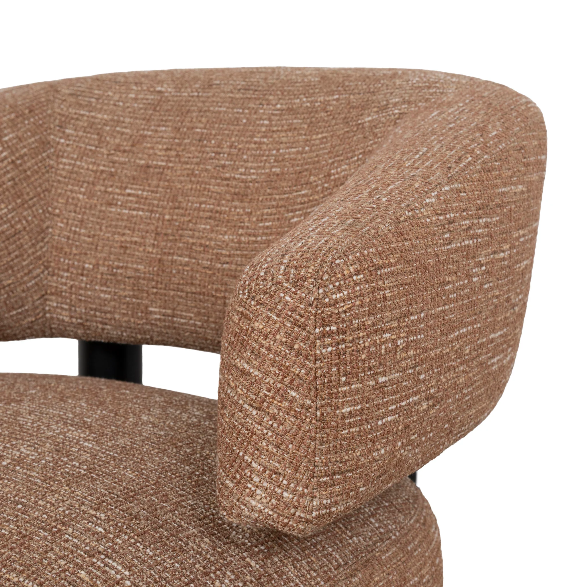 CLC10453-KJ Armchair - Russet Brown - Image 9