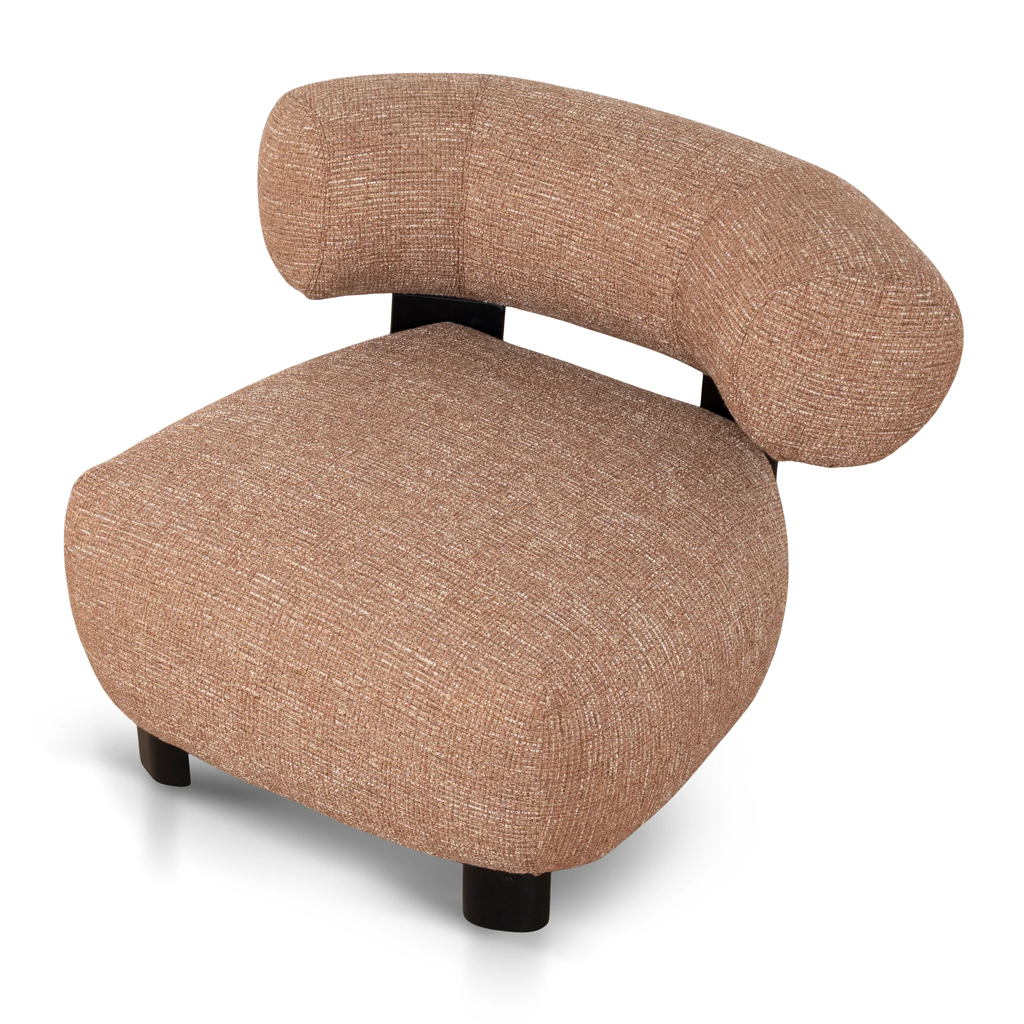 CLC10455-KJ Lounge Chair - Russet Brown - Image 6