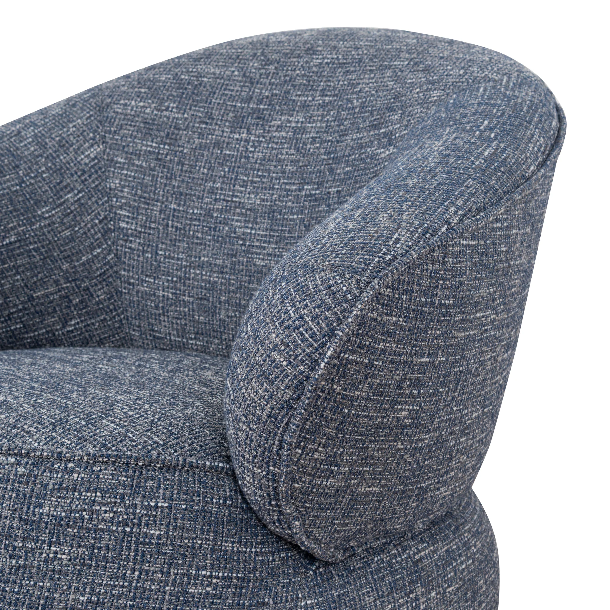 CLC10458-KJ Swivel Armchair - Prussian Blue - Image 7