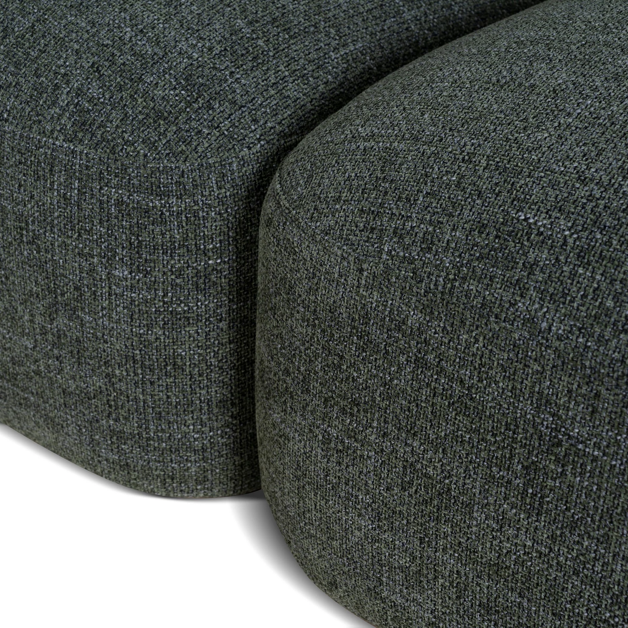 CLC10471-KSO Left Chaise Modular Sofa - Moss Green - Image 12