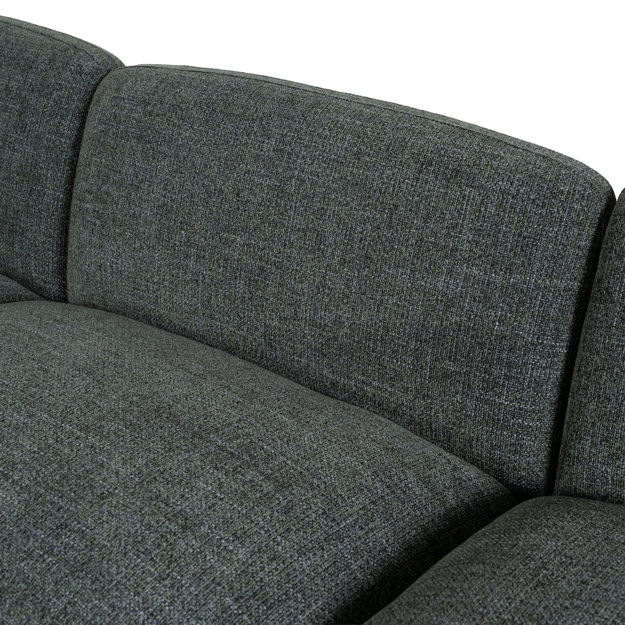 CLC10471-KSO Left Chaise Modular Sofa - Moss Green - Image 15