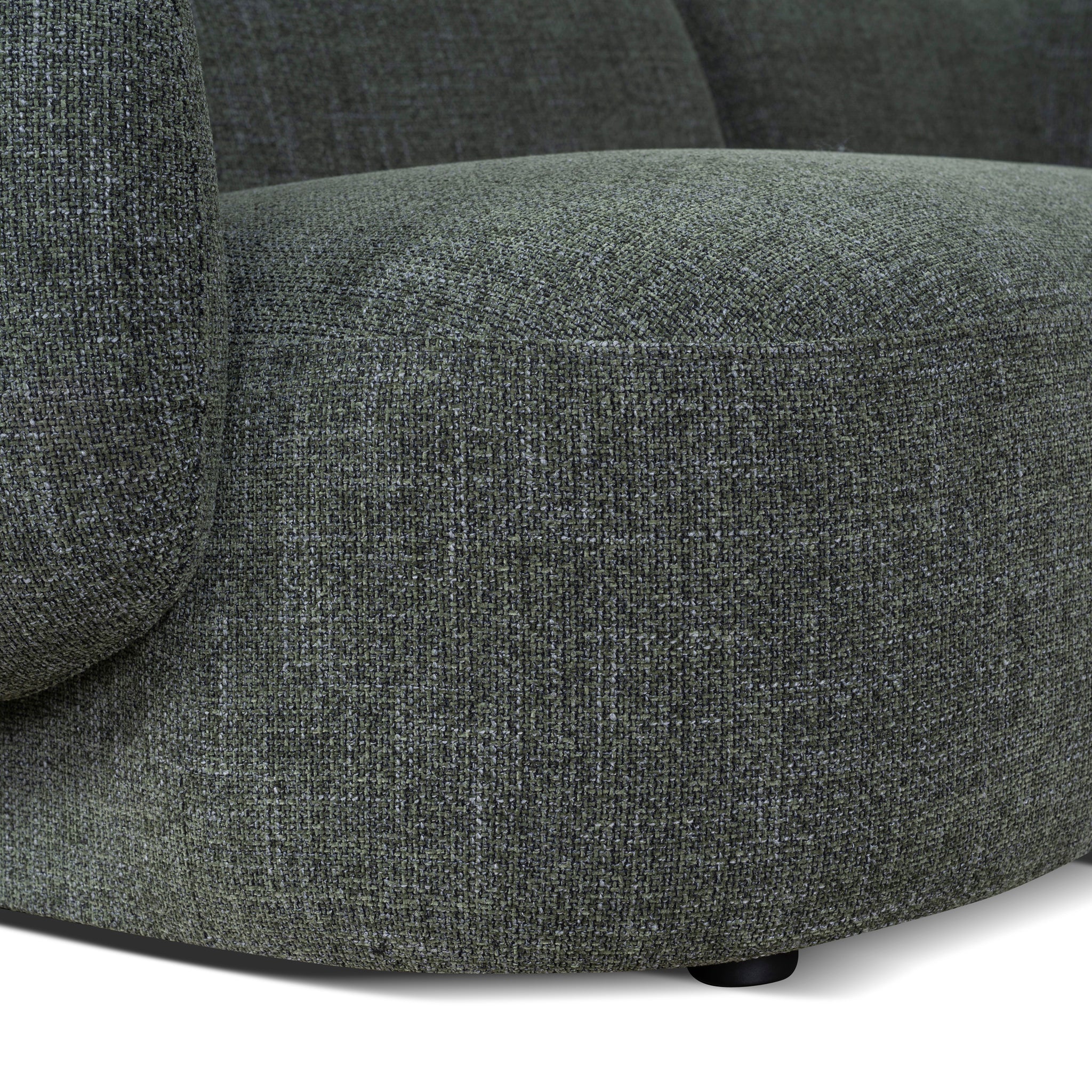 CLC10471-KSO Left Chaise Modular Sofa - Moss Green - Image 7