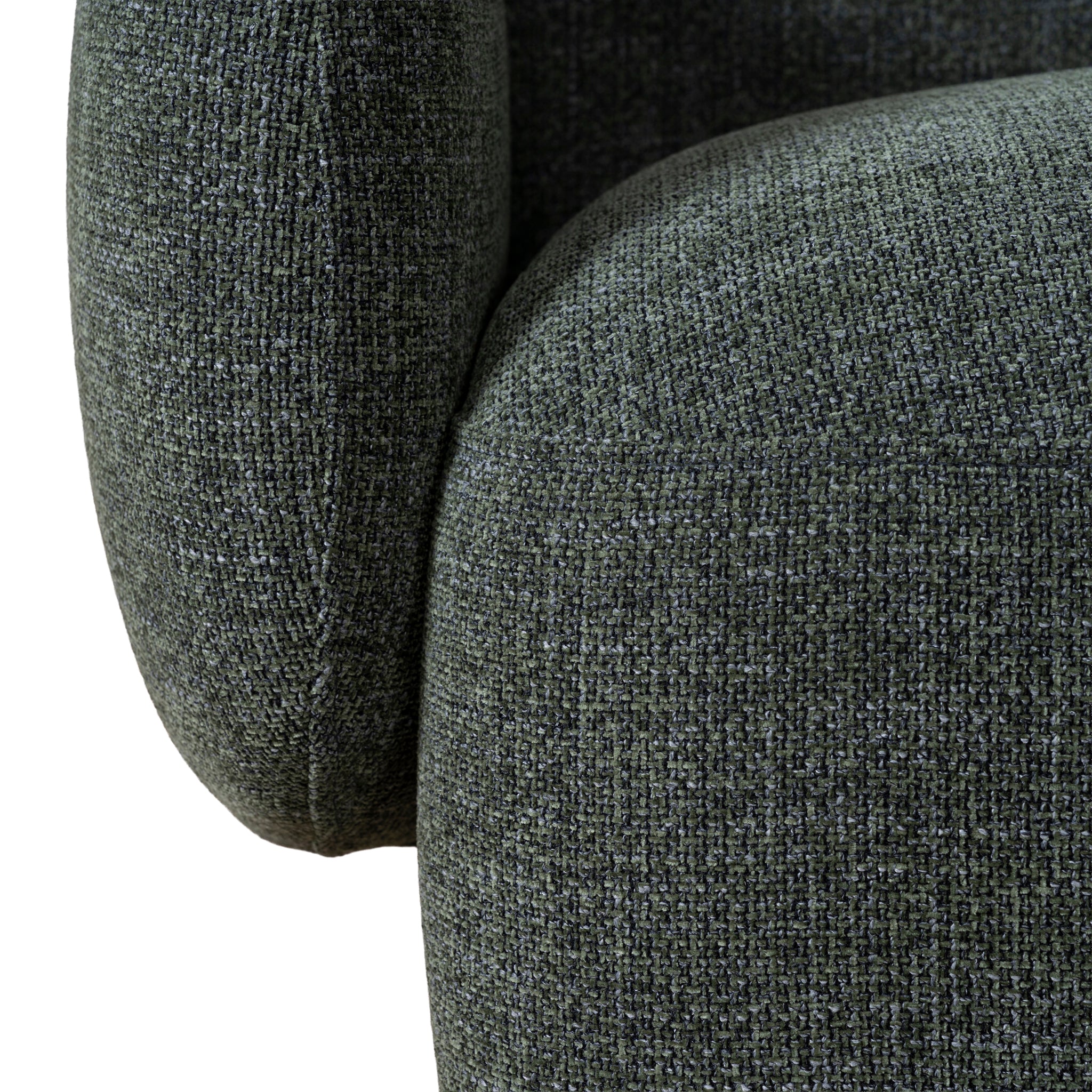 CLC10472-KSO Right Chaise Modular Sofa - Moss Green - Image 16