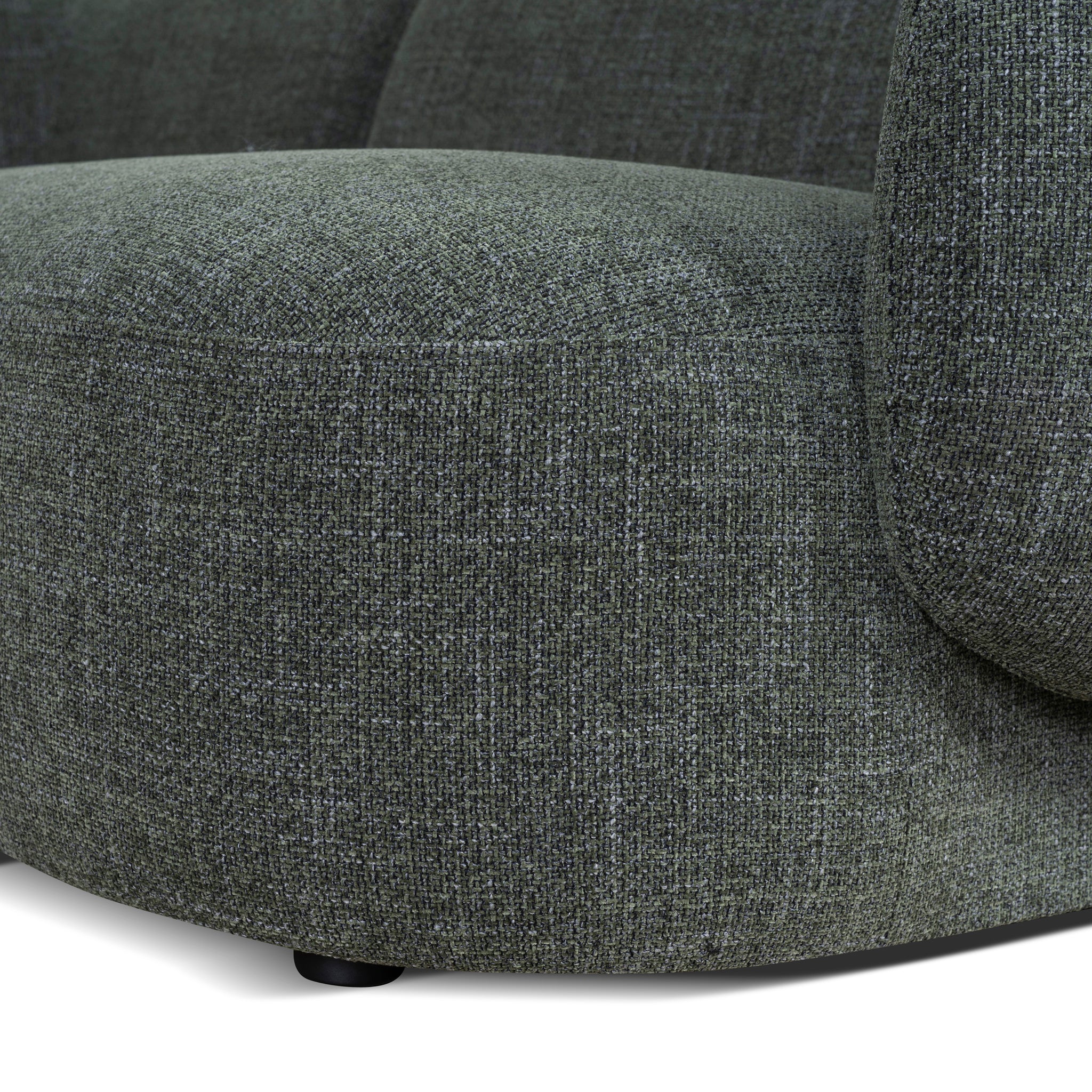 CLC10472-KSO Right Chaise Modular Sofa - Moss Green - Image 9