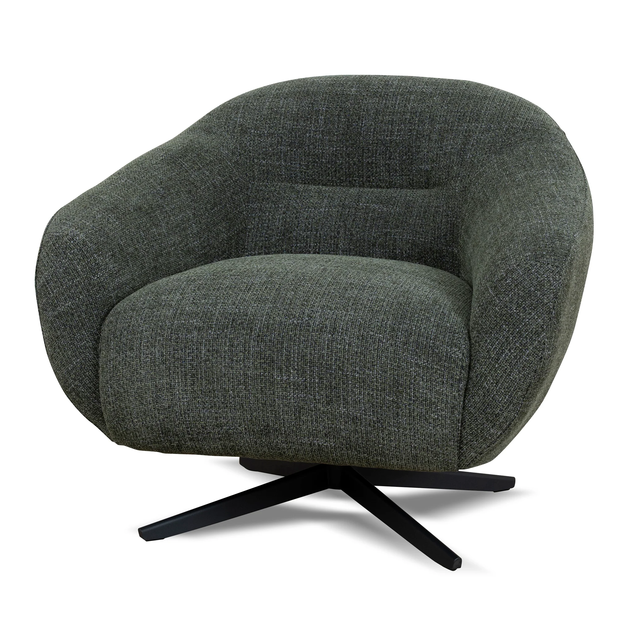 CLC10473-KSO Swivel Armchair - Moss Green