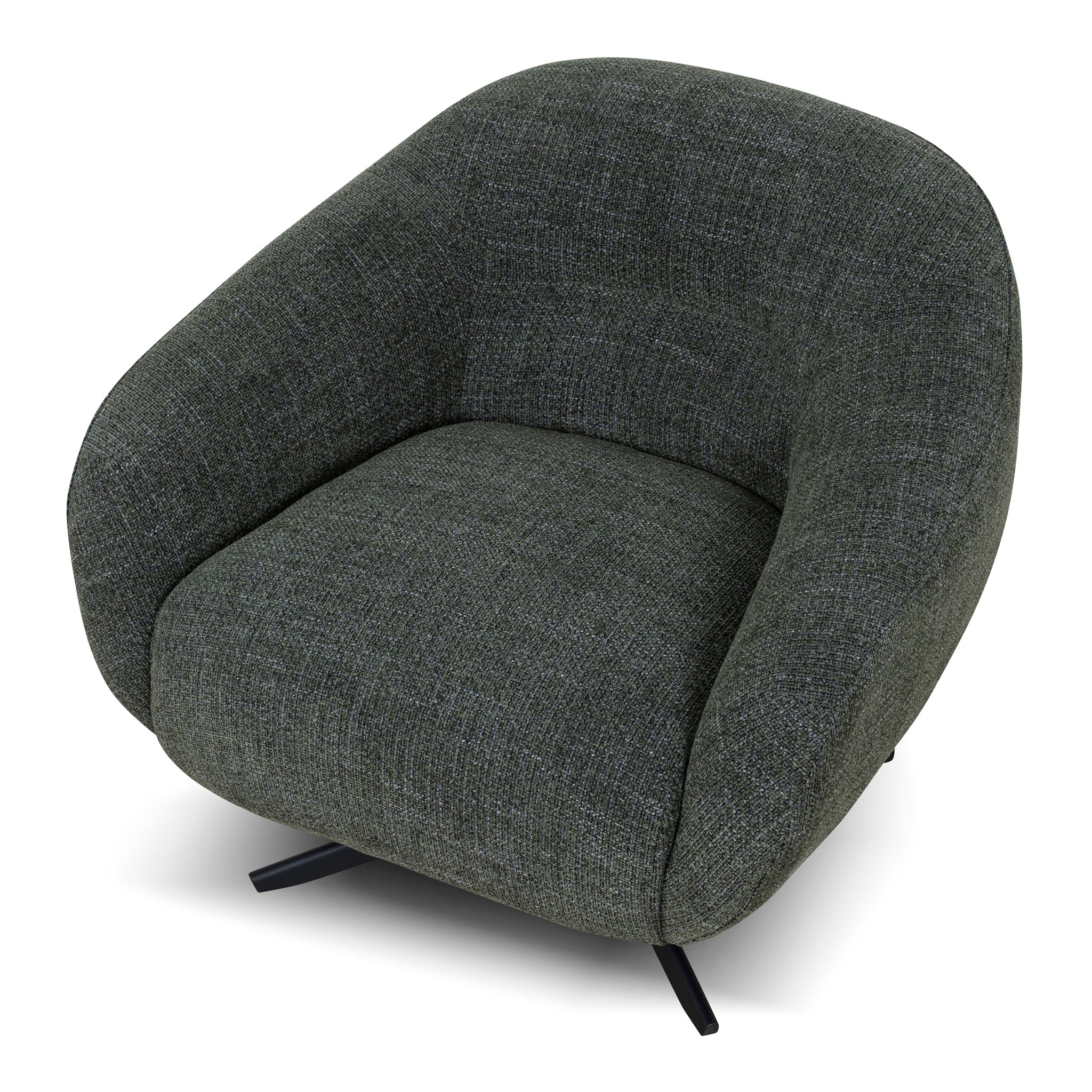 CLC10473-KSO Swivel Armchair - Moss Green - Image 13