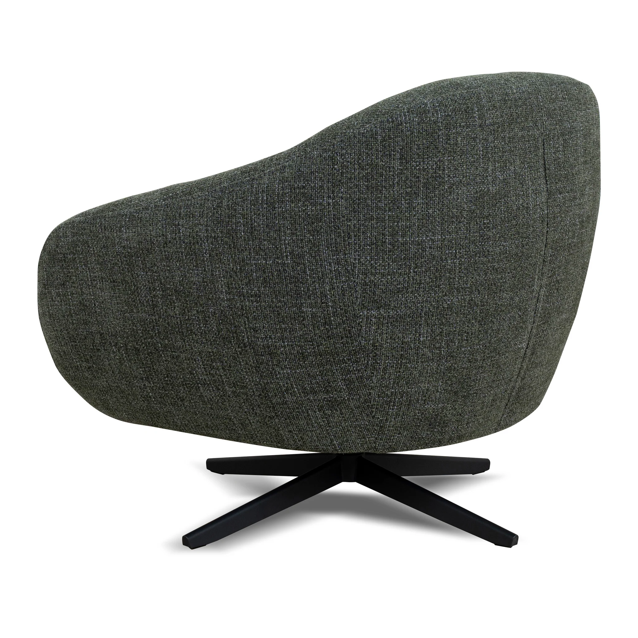 CLC10473-KSO Swivel Armchair - Moss Green - Image 4
