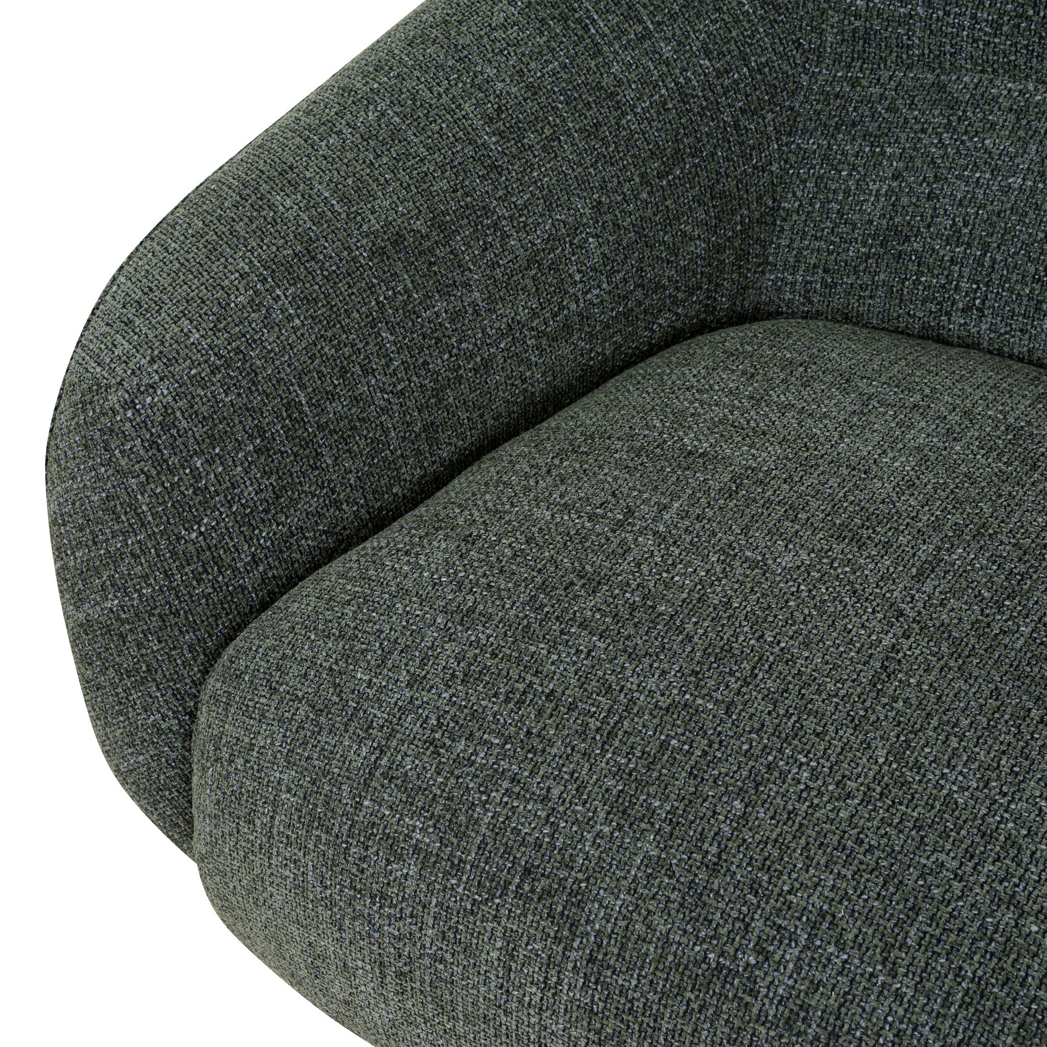 CLC10473-KSO Swivel Armchair - Moss Green - Image 7