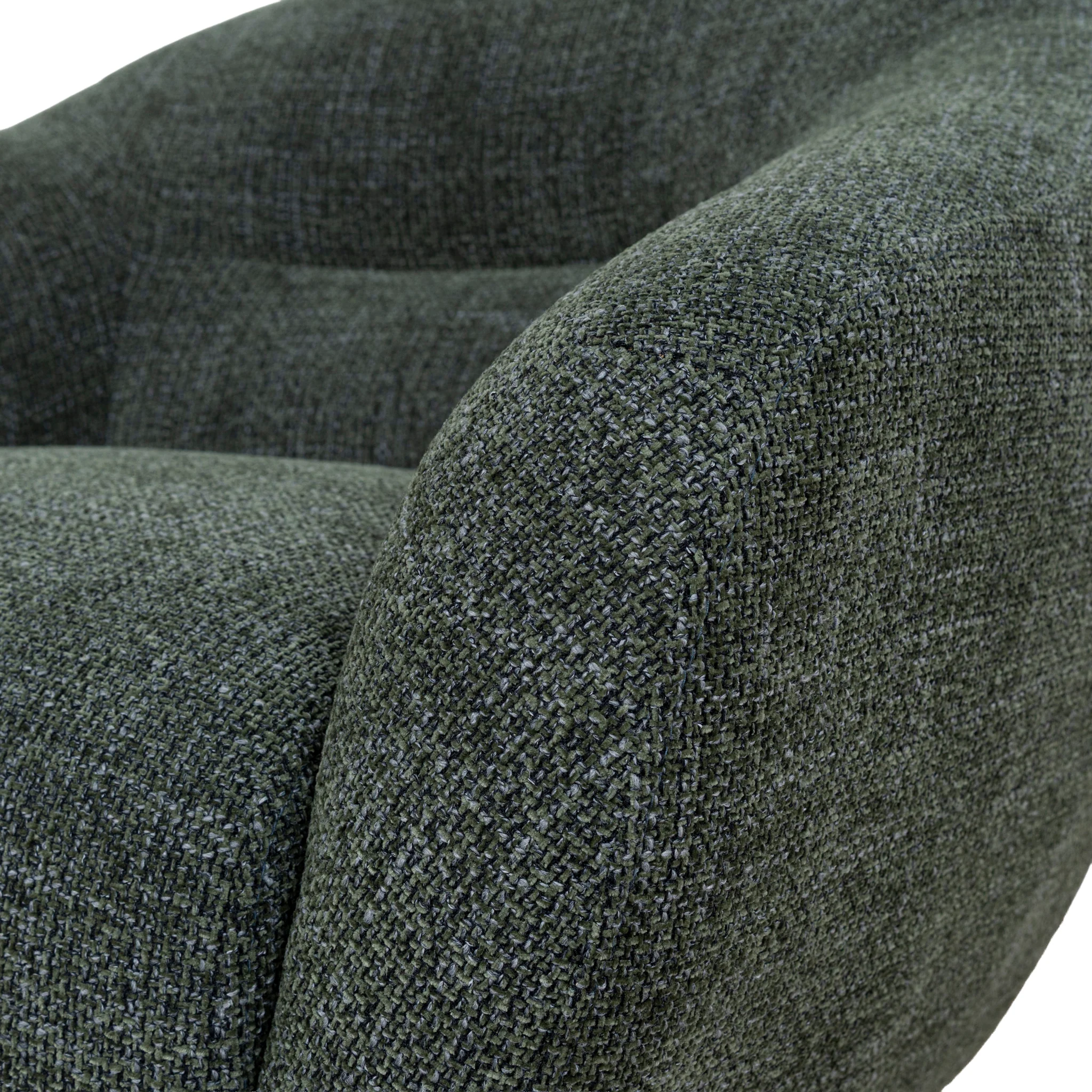 CLC10473-KSO Swivel Armchair - Moss Green - Image 8