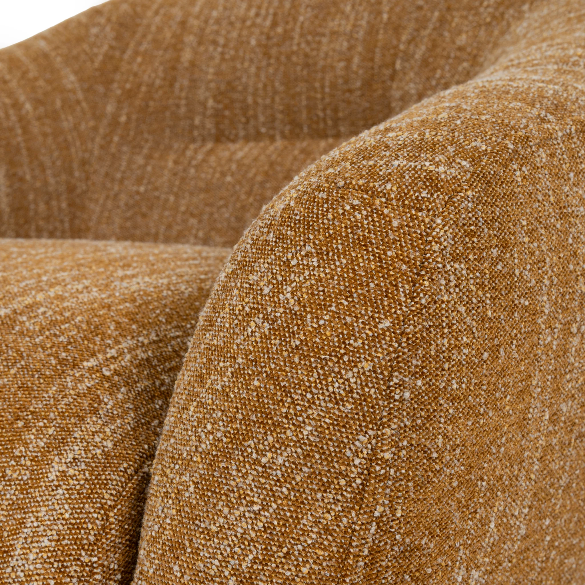 CLC10474-KSO Swivel Armchair - Ginger Brown - Image 7
