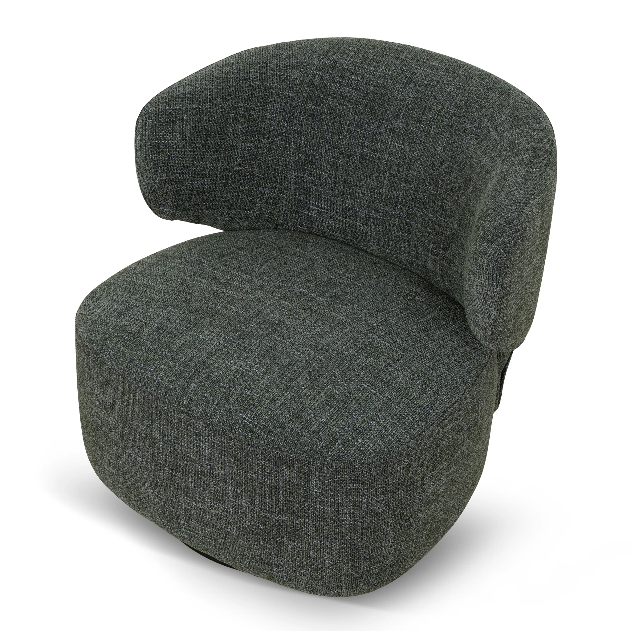 CLC10477-KSO Swivel Armchair - Moss Green - Image 15