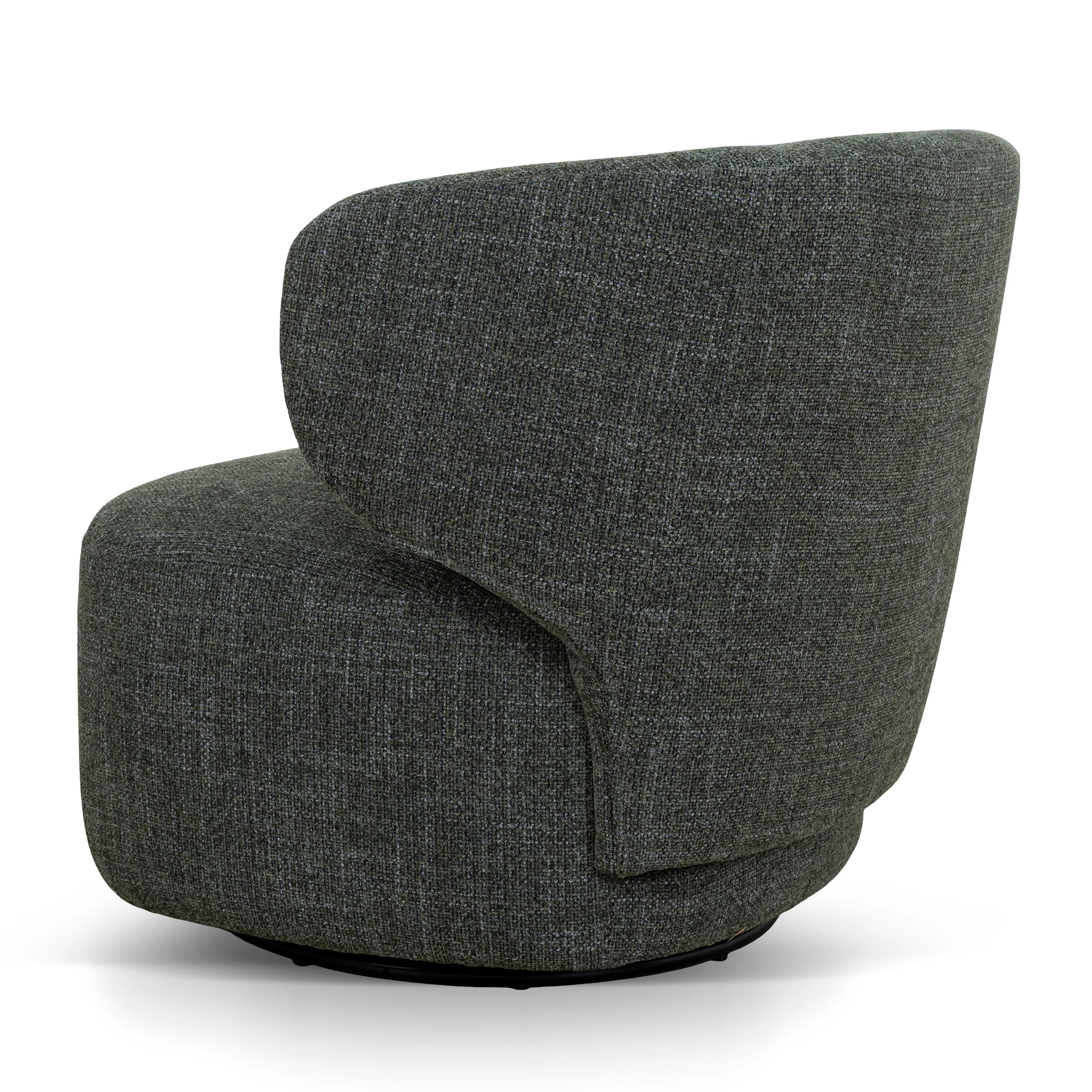 CLC10477-KSO Swivel Armchair - Moss Green - Image 4