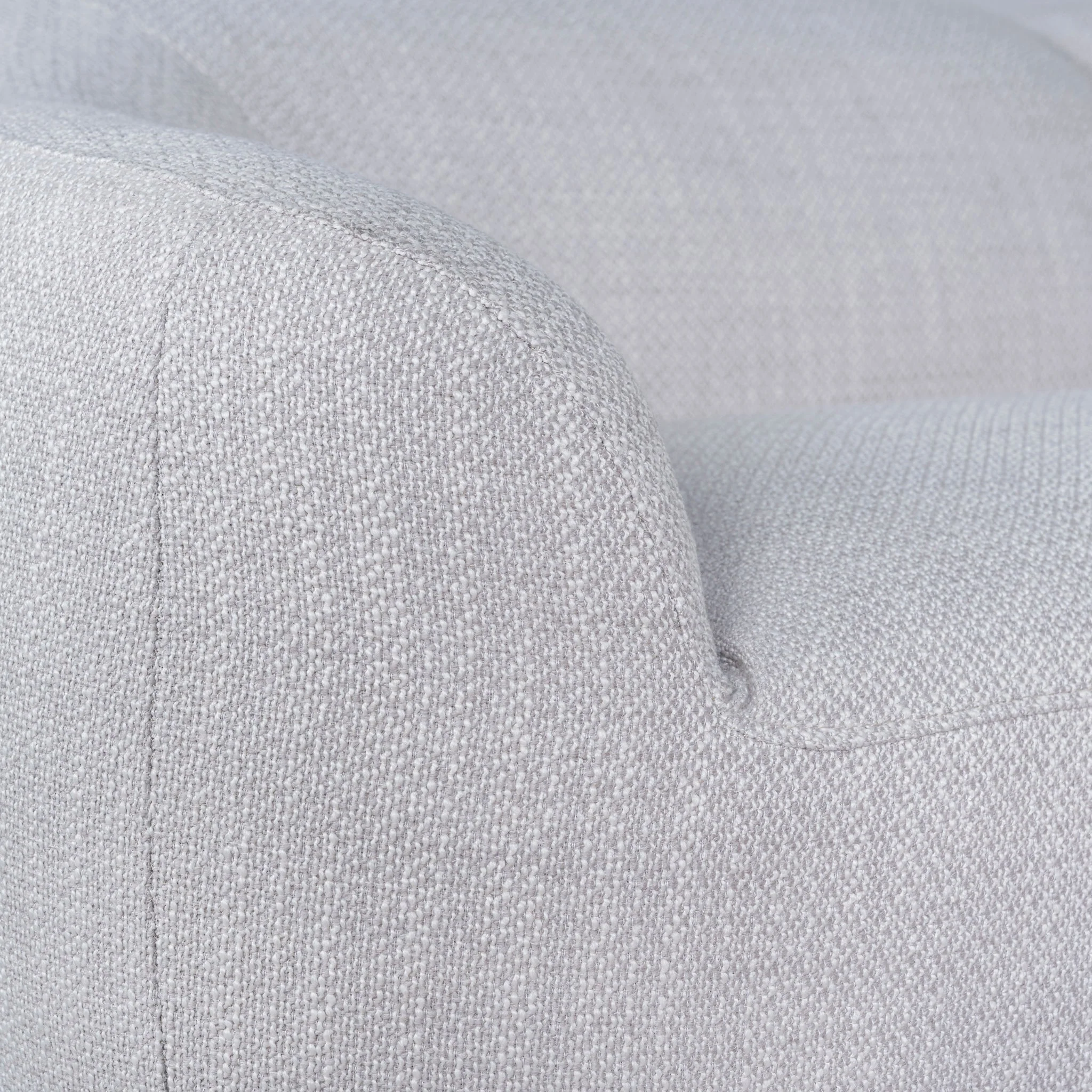 CLC10482-KSO Extended Corner Fabric Sofa - Taupe Beige - Image 8