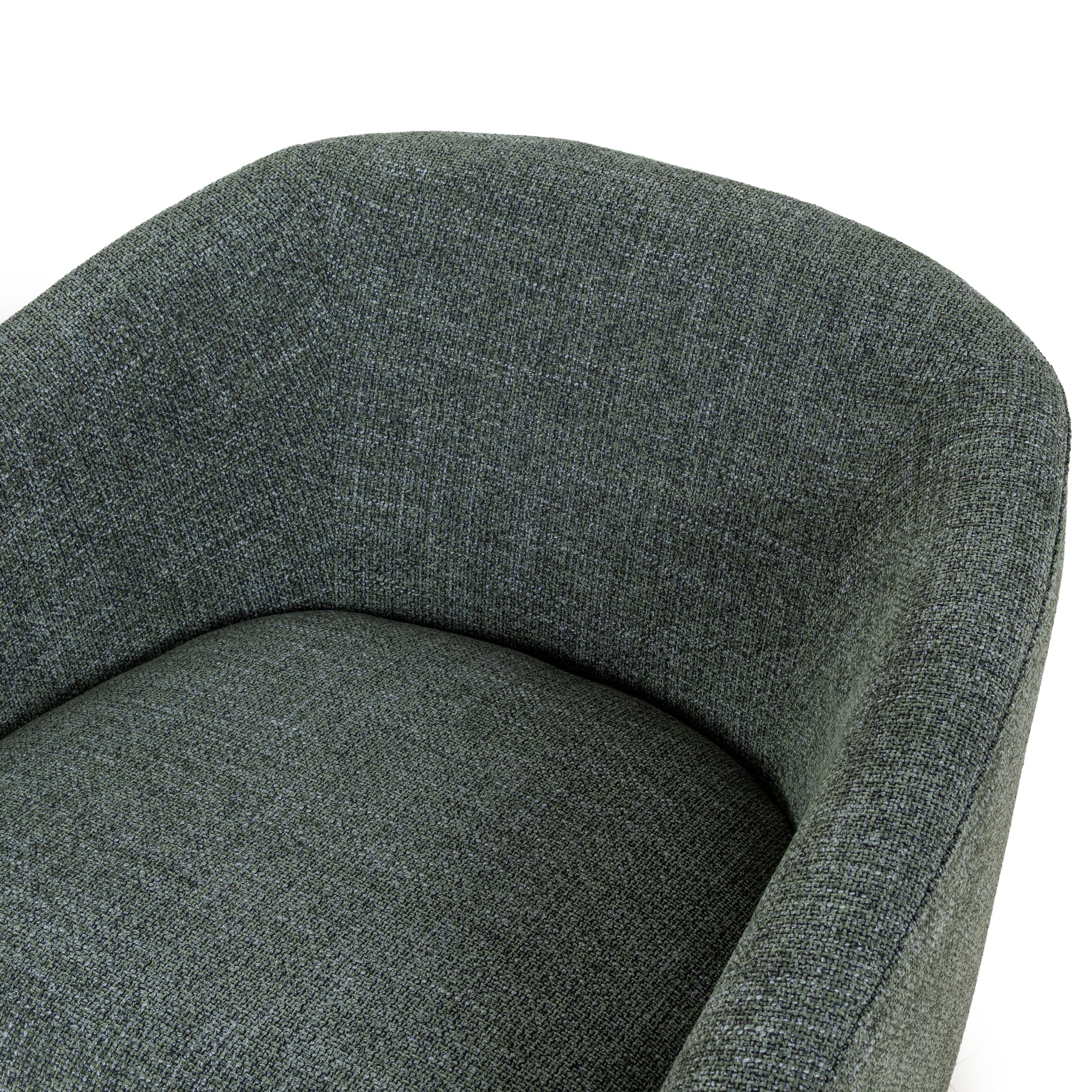 CLC10483-KSO Swivel Armchair - Moss Green - Image 10