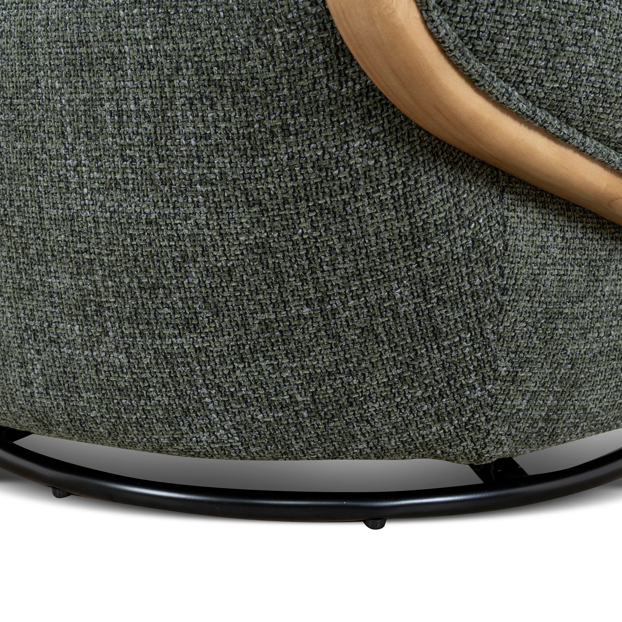 CLC10483-KSO Swivel Armchair - Moss Green - Image 13