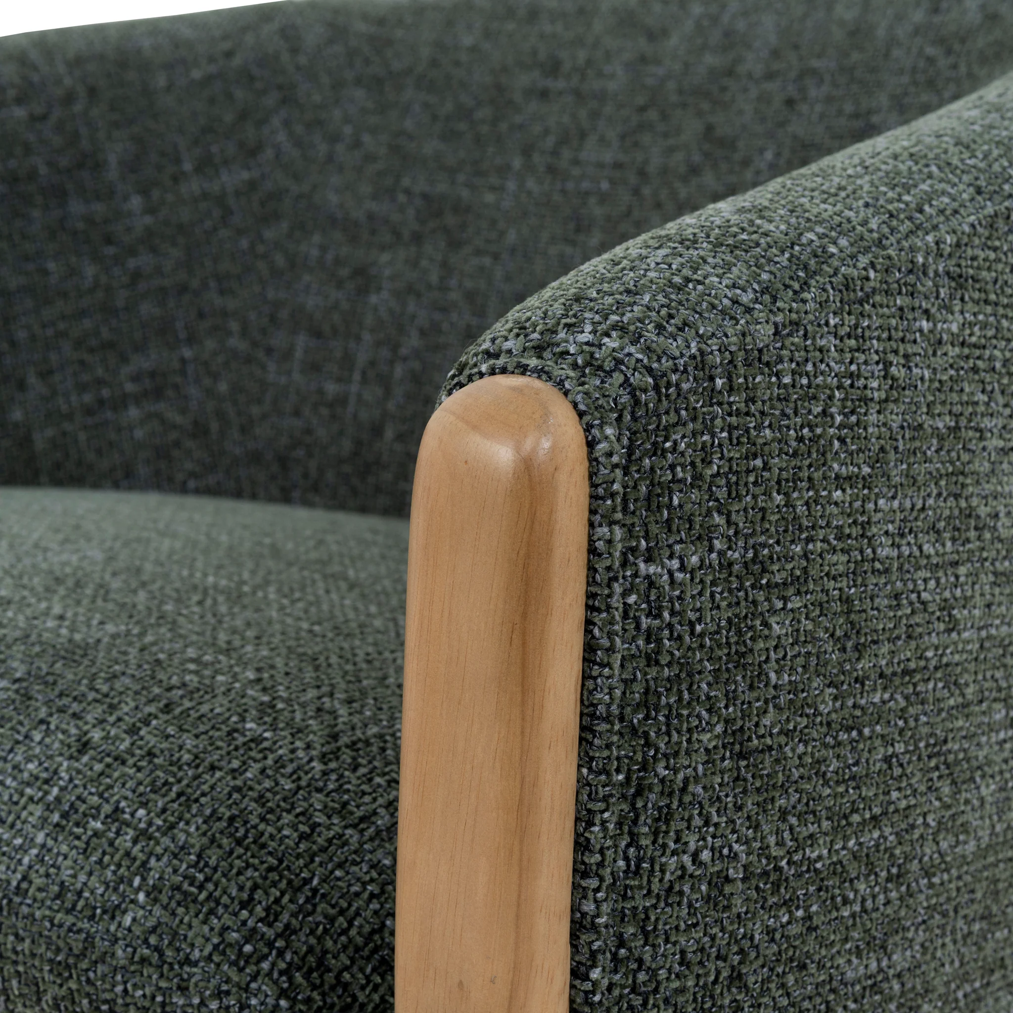 CLC10483-KSO Swivel Armchair - Moss Green - Image 7