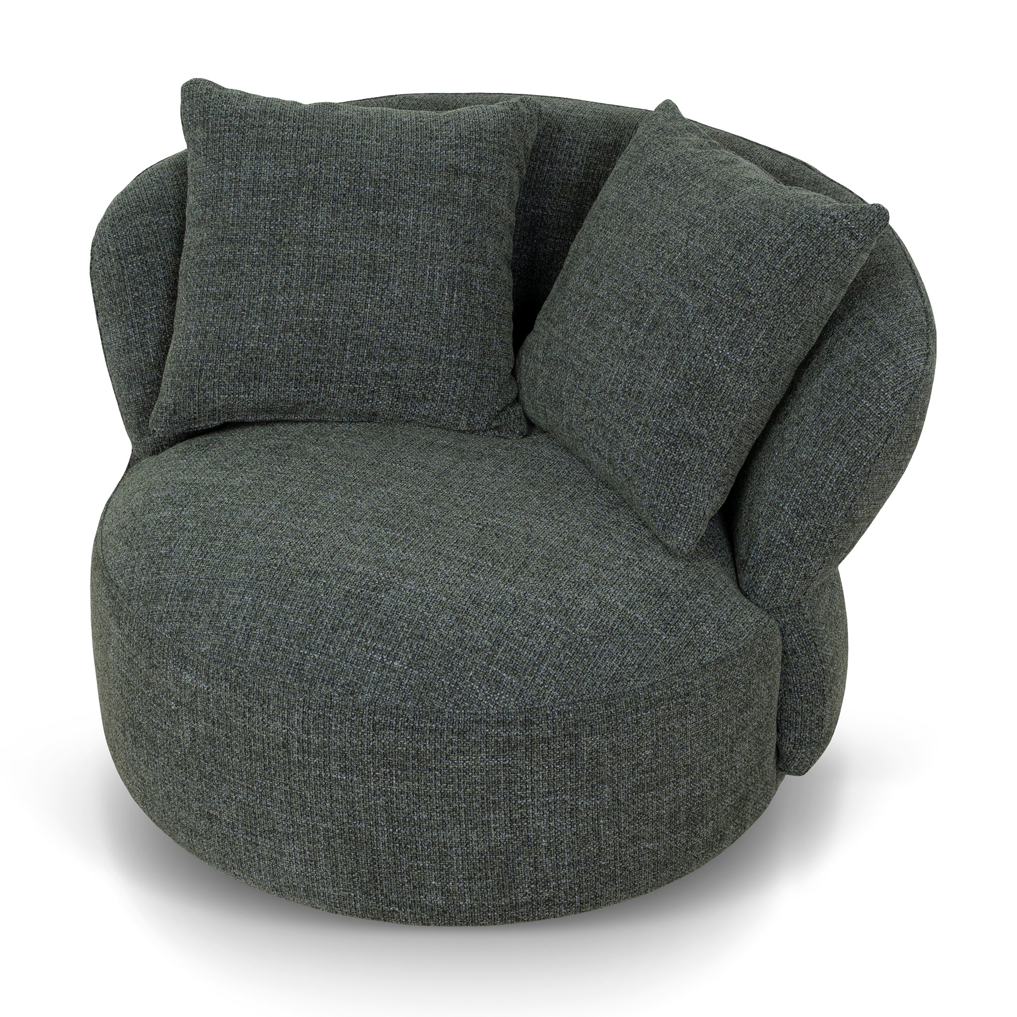 CLC10484-KSO Swivel Lounge Chair - Moss Green - Image 16