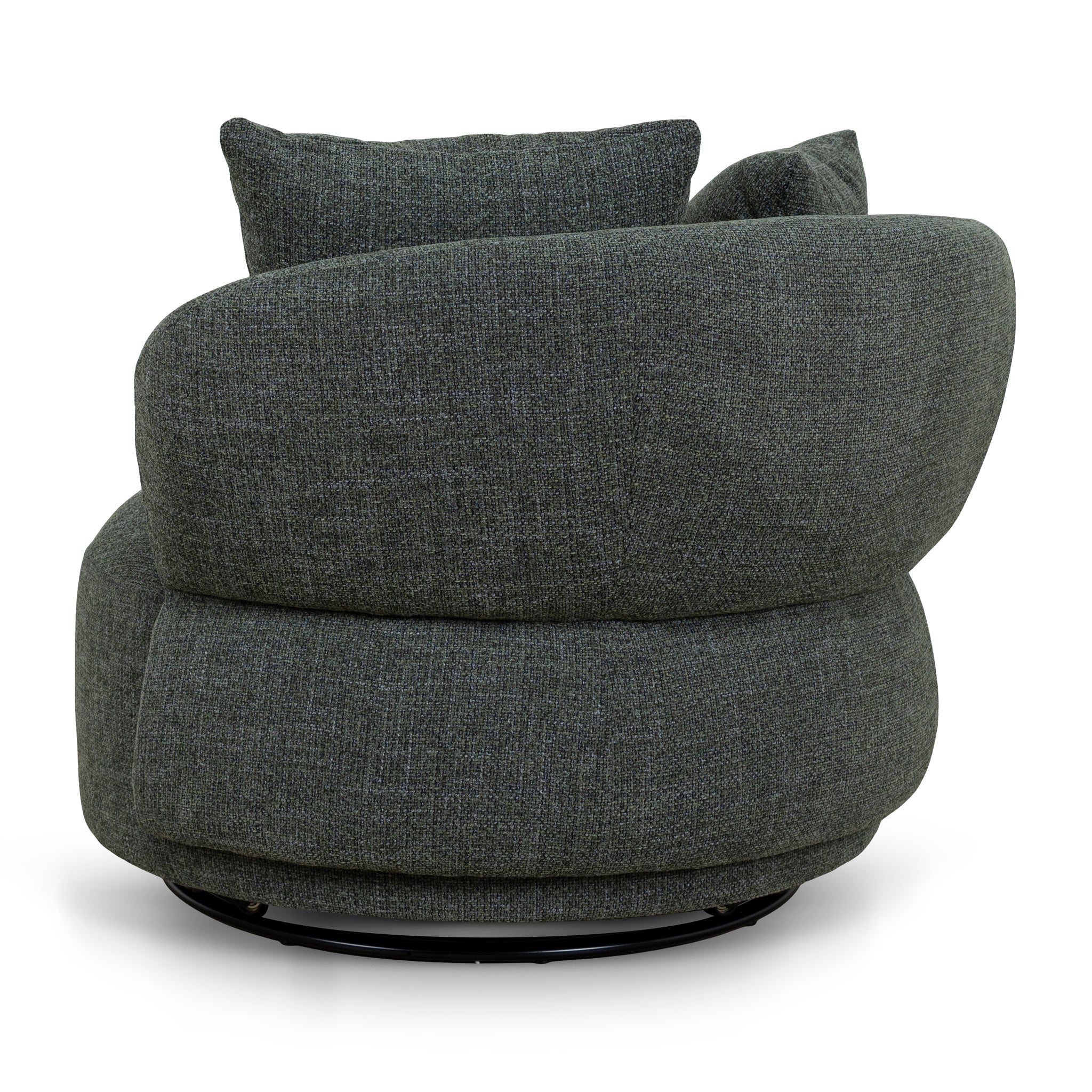 CLC10484-KSO Swivel Lounge Chair - Moss Green - Image 5