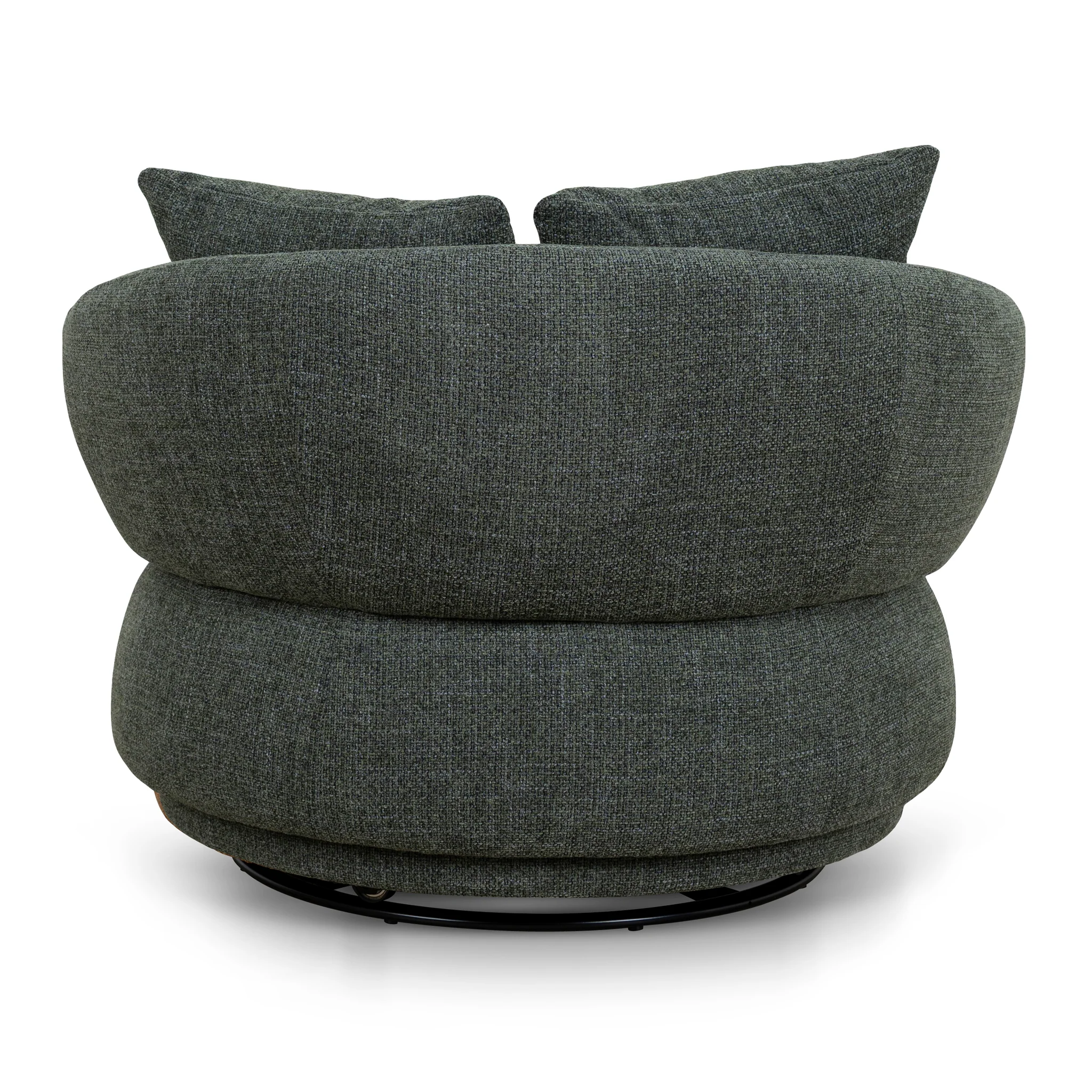 CLC10484-KSO Swivel Lounge Chair - Moss Green - Image 6